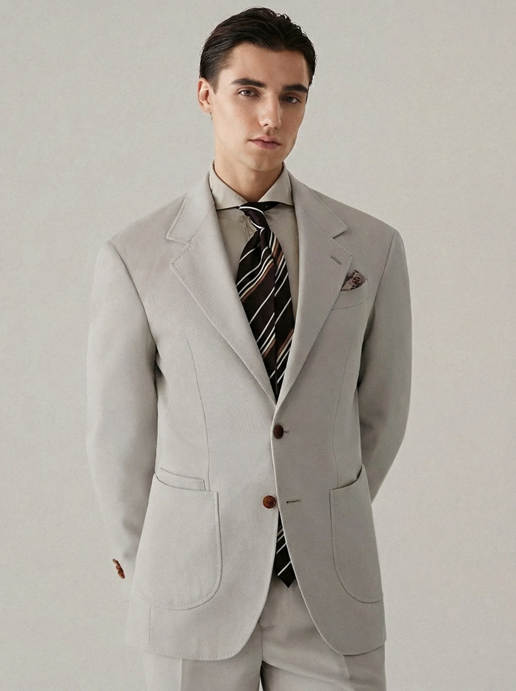 Merino Wool Spring Suit - Image 9