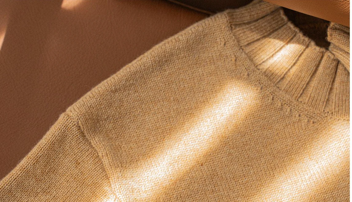 Merino Wool Turtleneck Sweater - Image 8