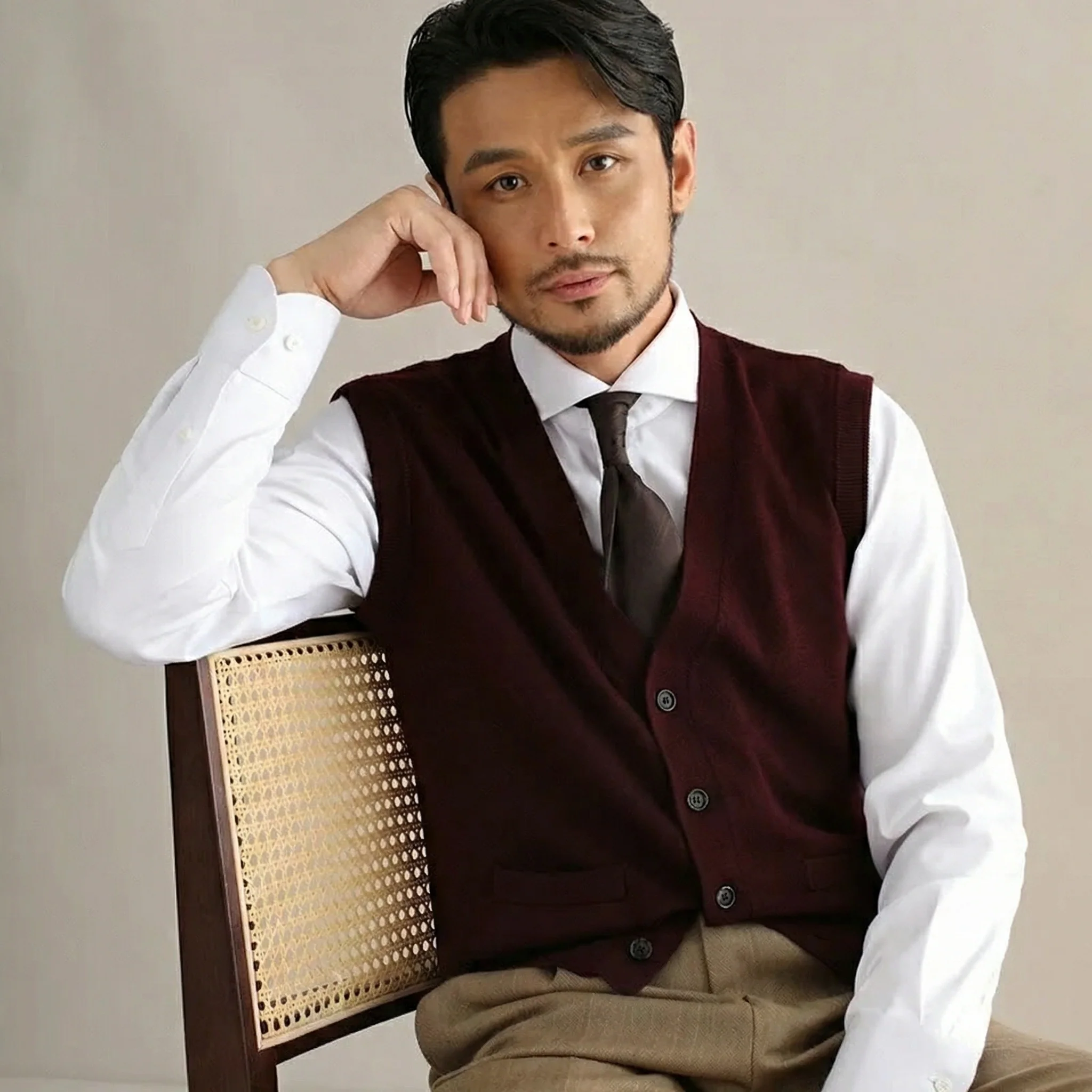 Merino Wool Vest - Image 6