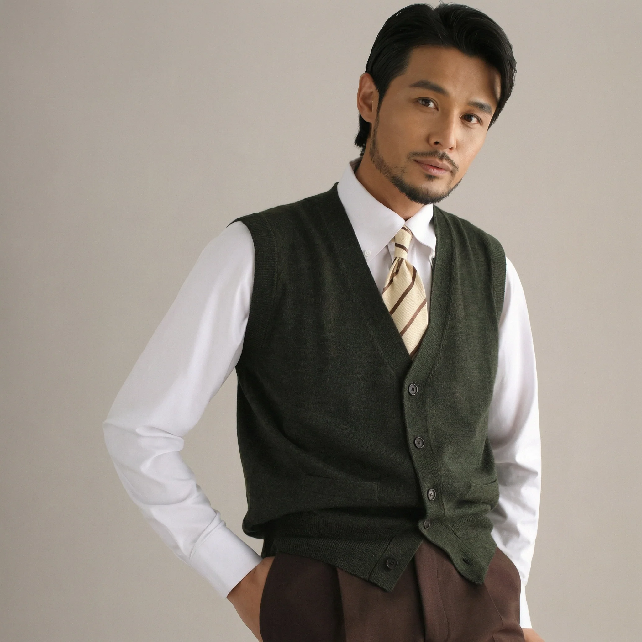 Merino Wool Vest - Image 7