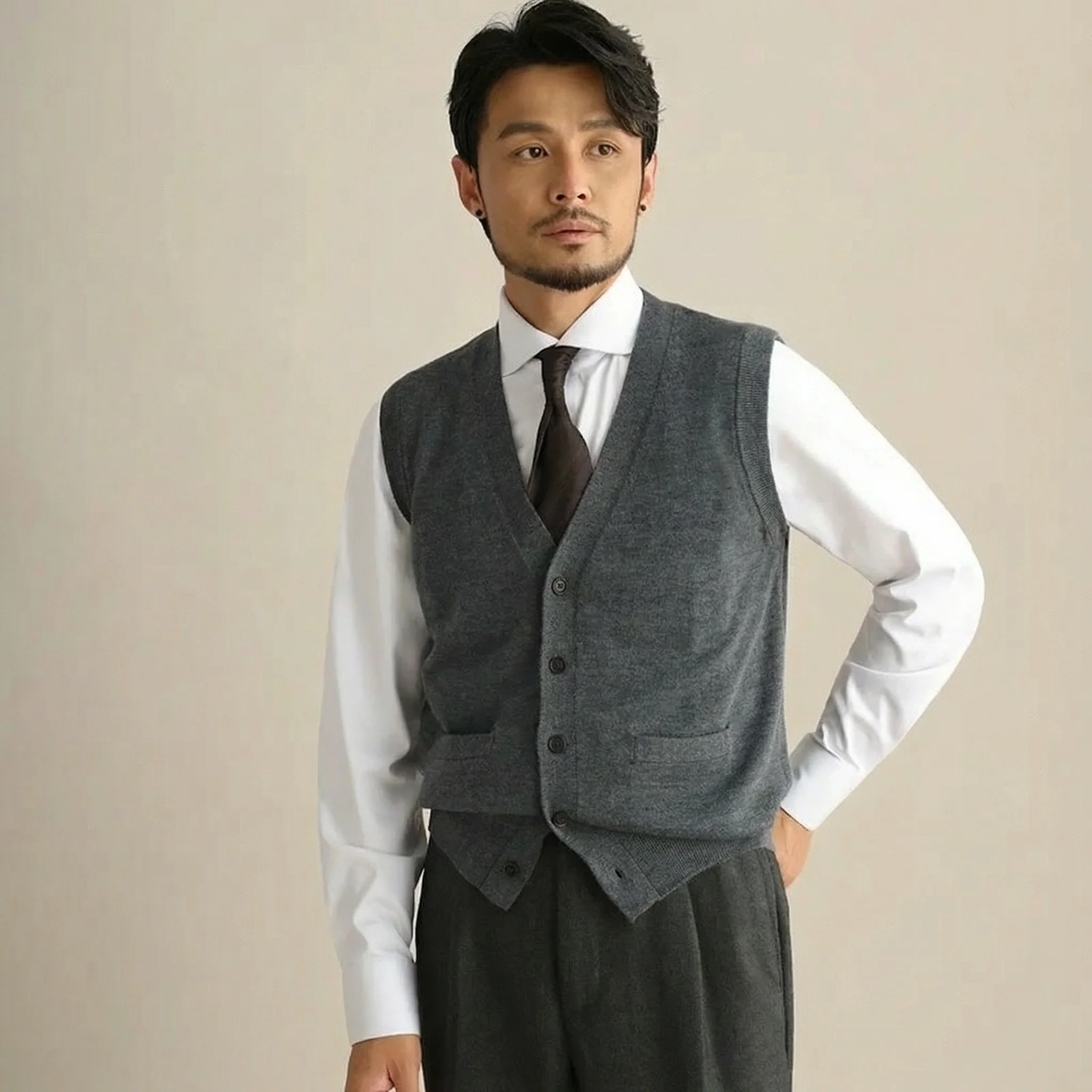 Merino Wool Vest - Image 8