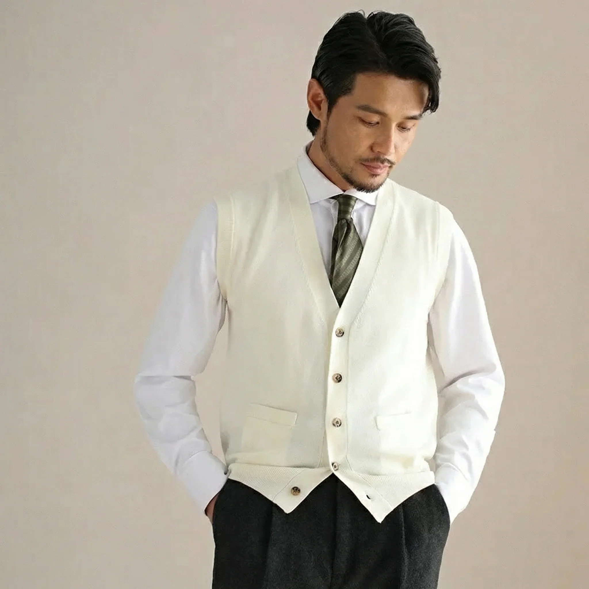Merino Wool Vest - Image 9