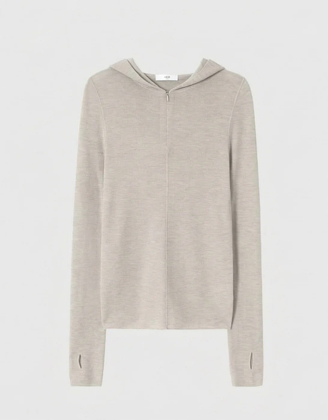 Merino Wool Zip-Up Hoodie - Image 8