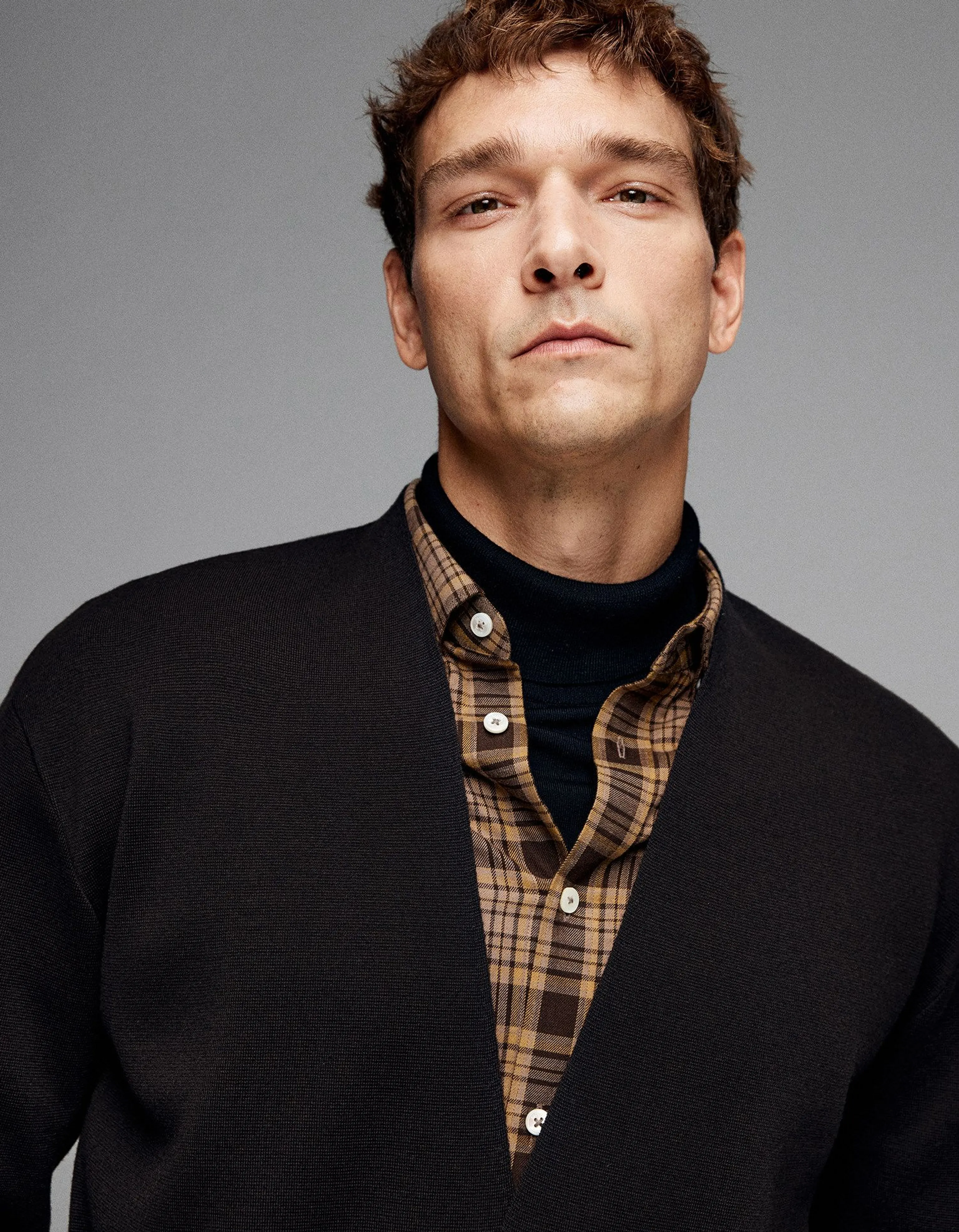 Merino Wrap V-Neck Belted Cardigan - Image 7
