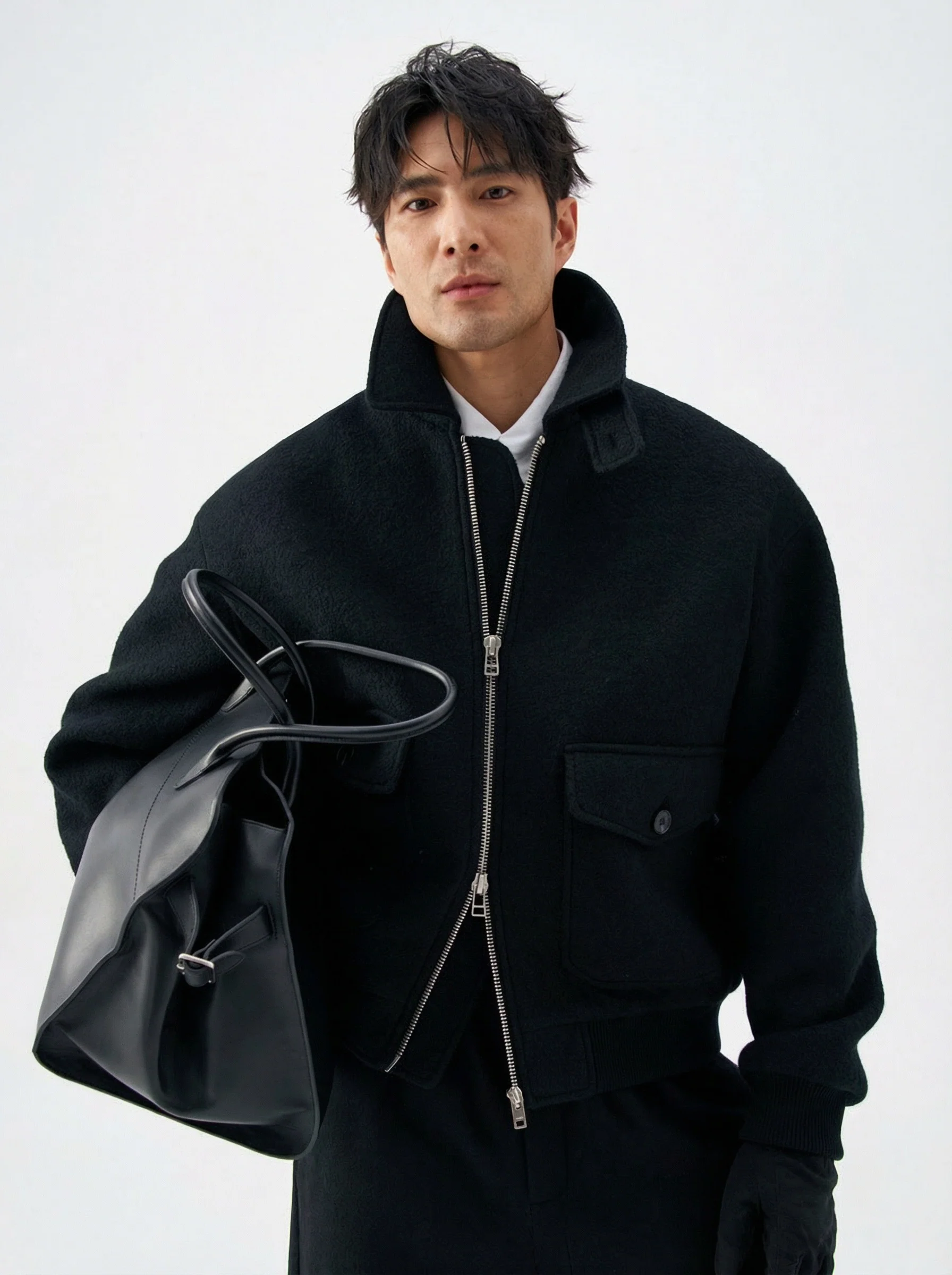 Merino Zip-Up Jacket