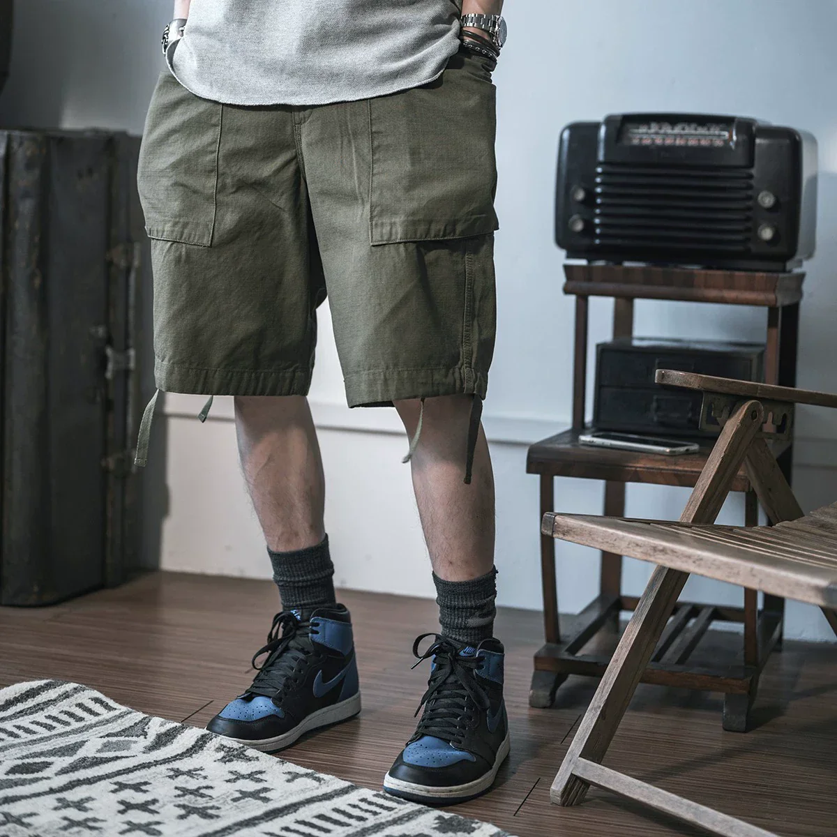 Mesh Ripstop Cargo Shorts - Image 2