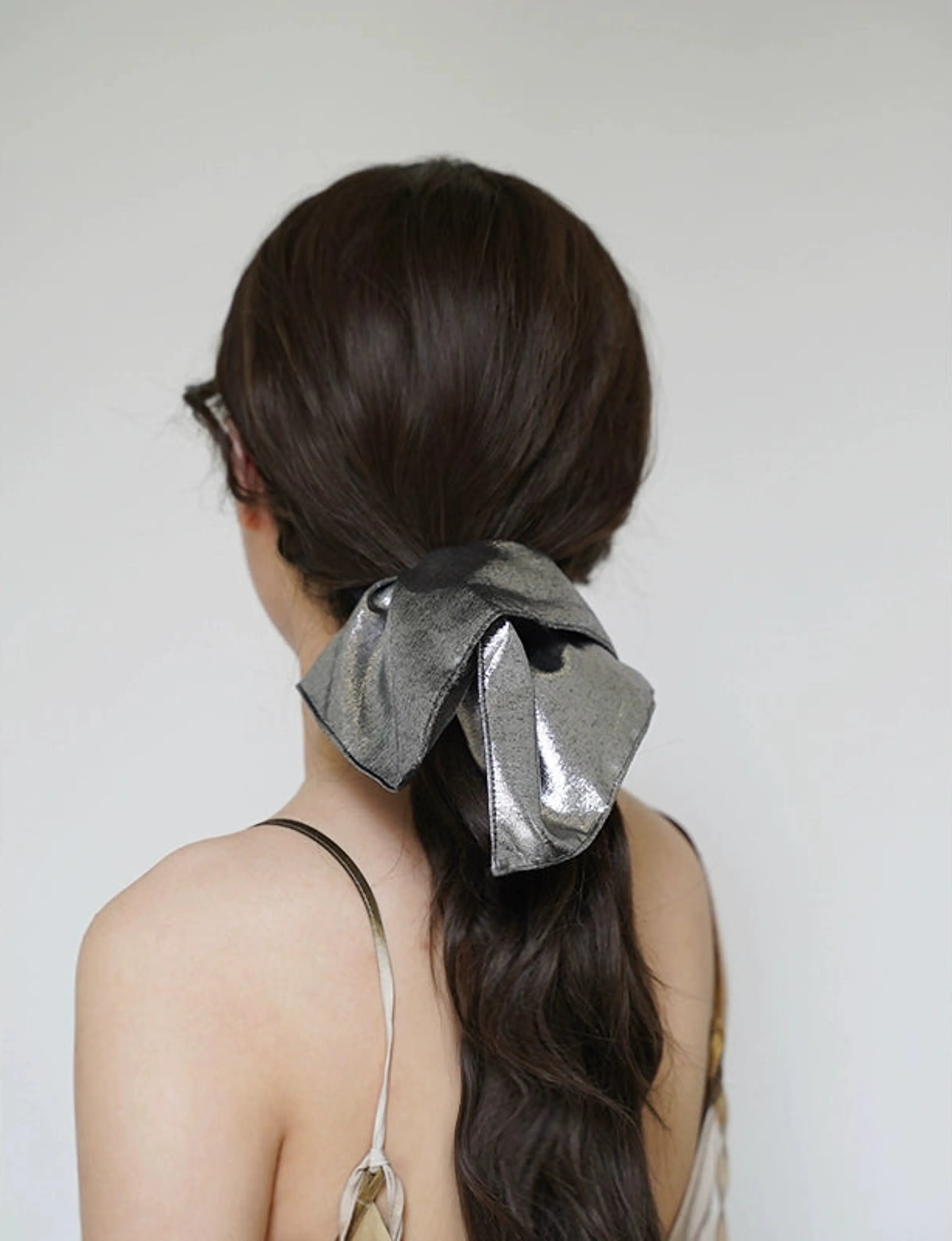 Metallic Bow Scrunchie - Image 6