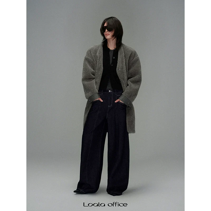 Meteorite Gray Oversized Coat - Image 2