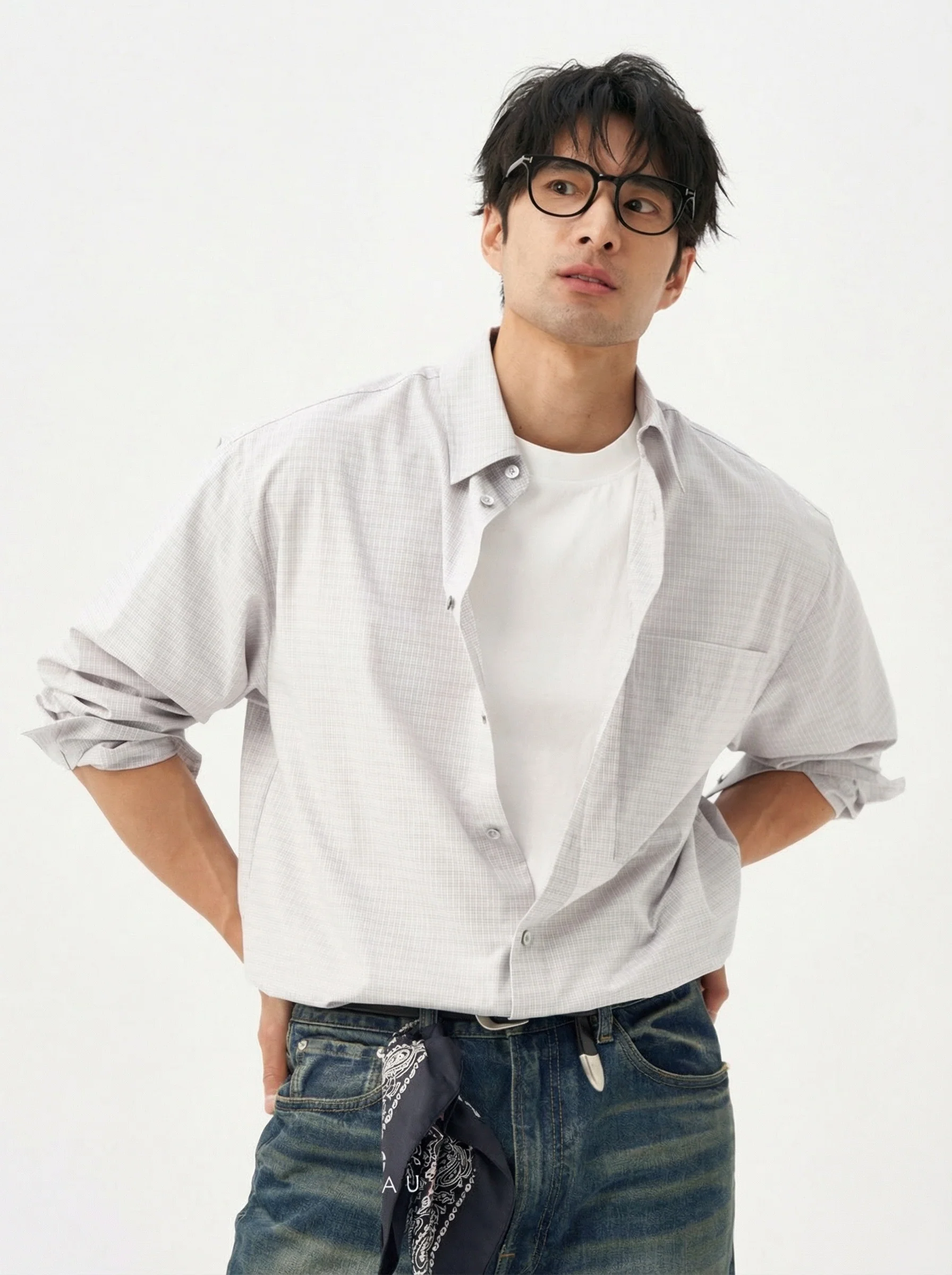 Micro Check Shirt