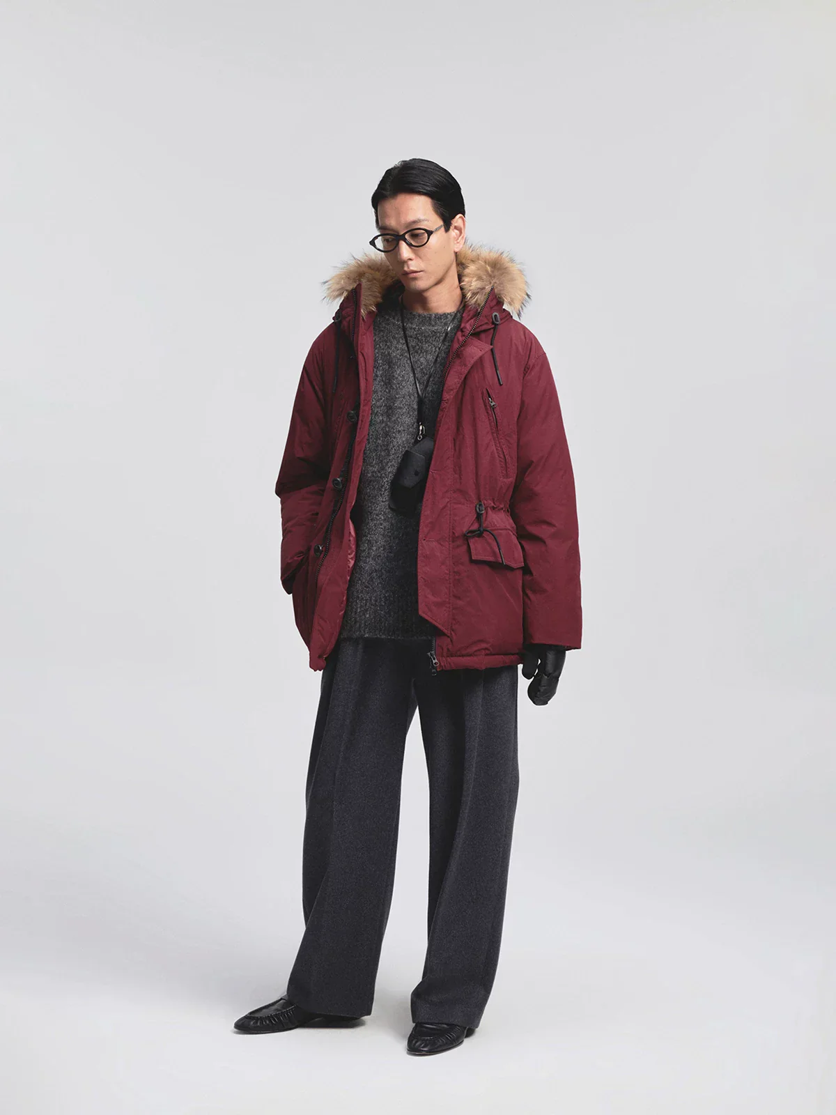 Micro-Textured Waterproof Down Parka - Image 2