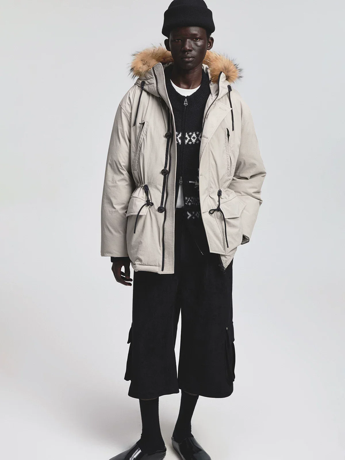 Micro-Textured Waterproof Down Parka - Image 5