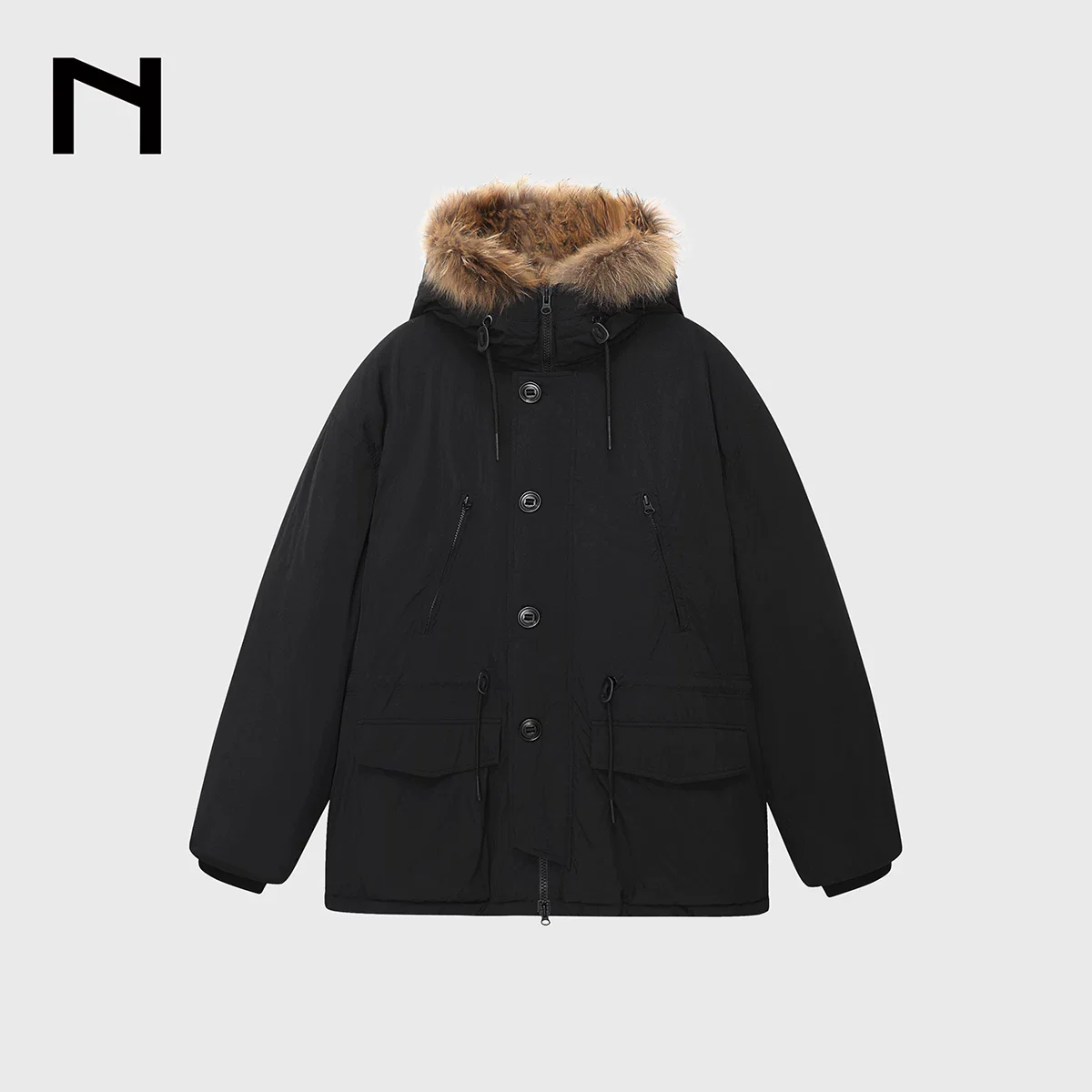Micro-Textured Waterproof Down Parka - Image 8