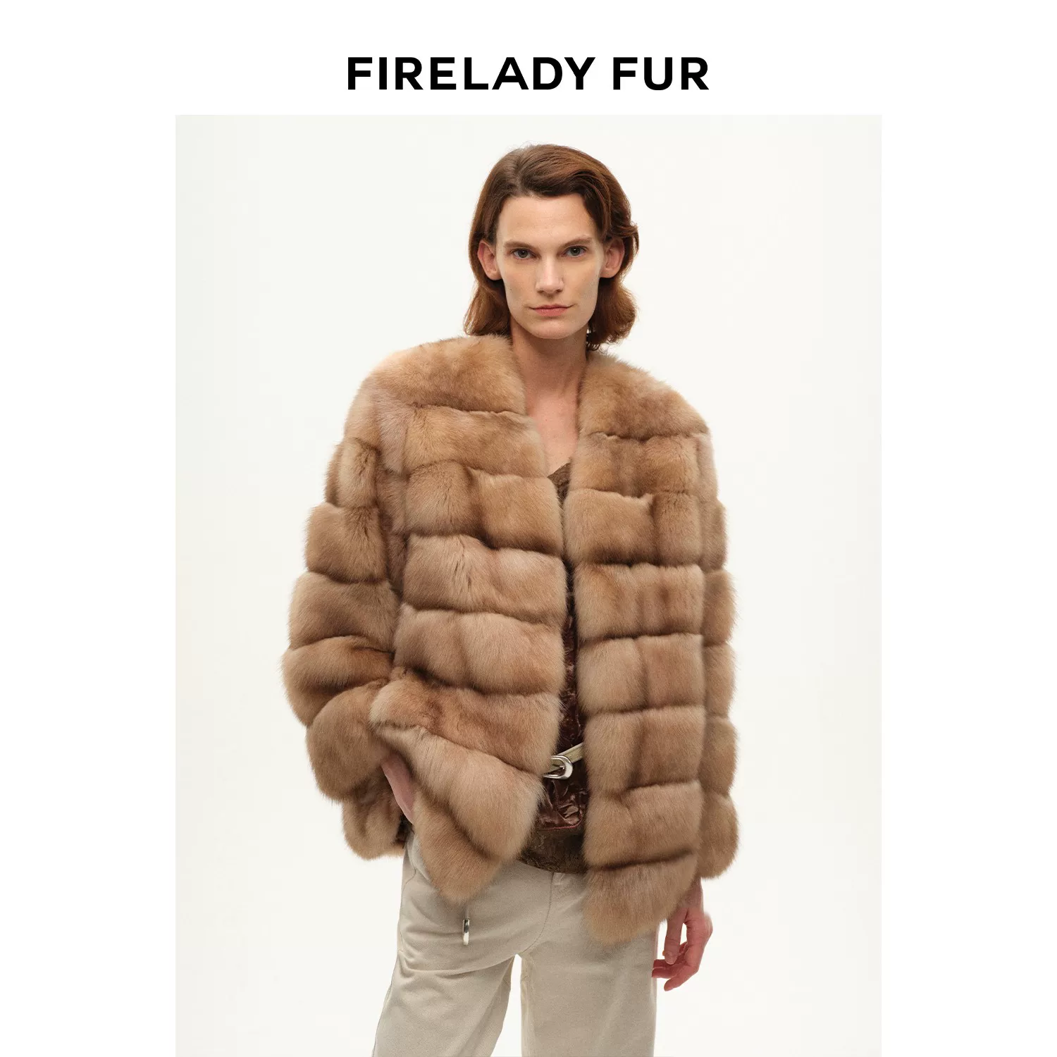 Mid-Length Russian Sable Coat - Image 7