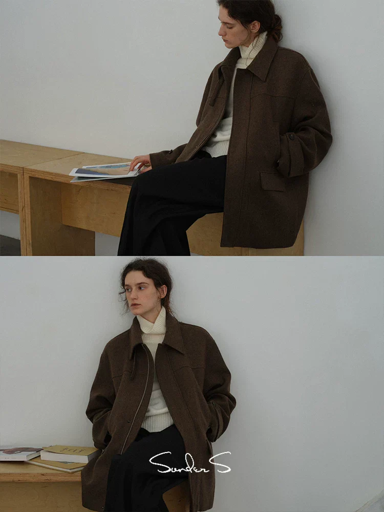 Mid-Length Wool-Blend Jacket - Image 2