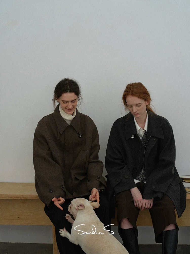 Mid-Length Wool-Blend Jacket - Image 3