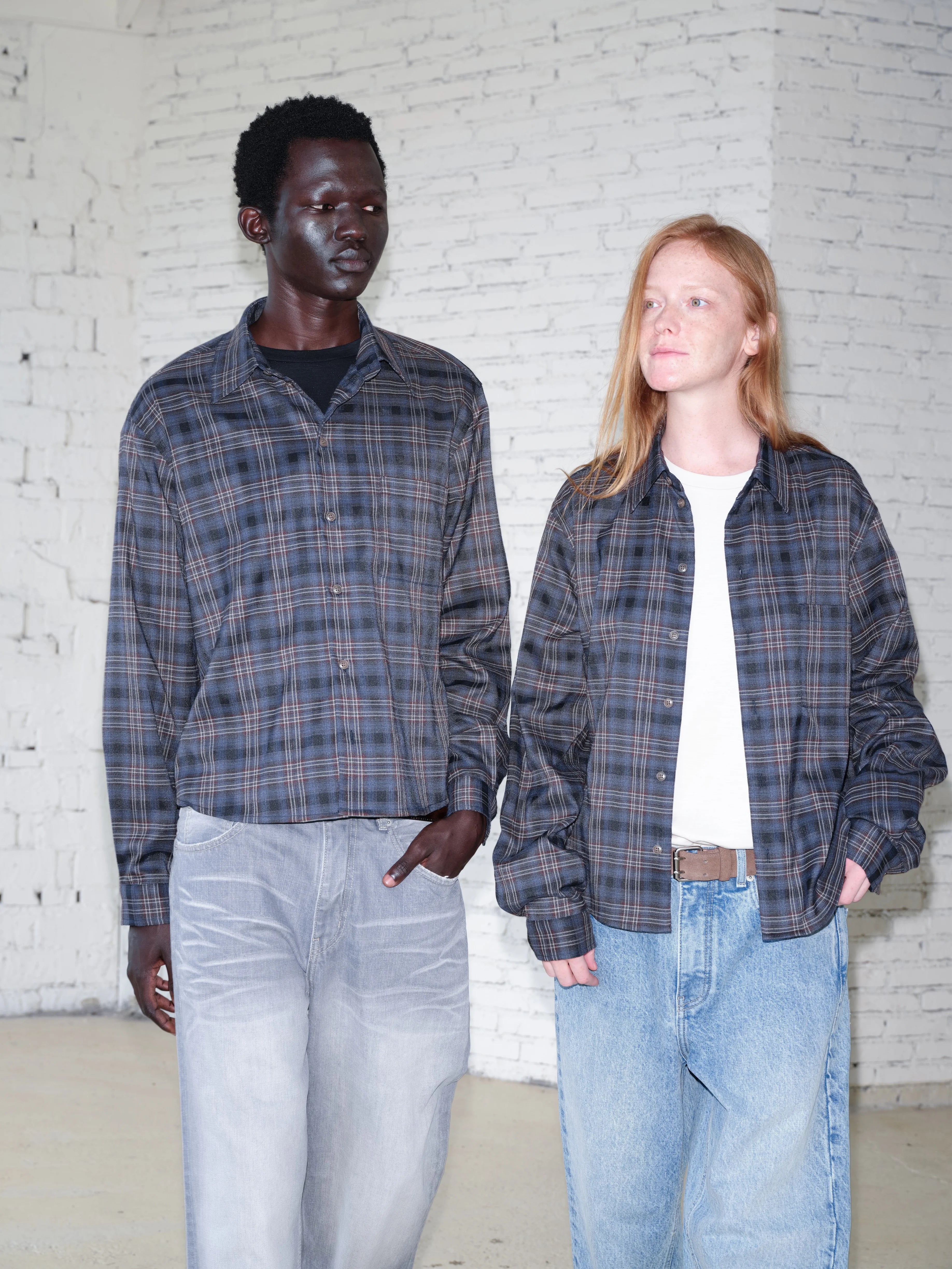 Midnight Plaid Overshirt - Image 4