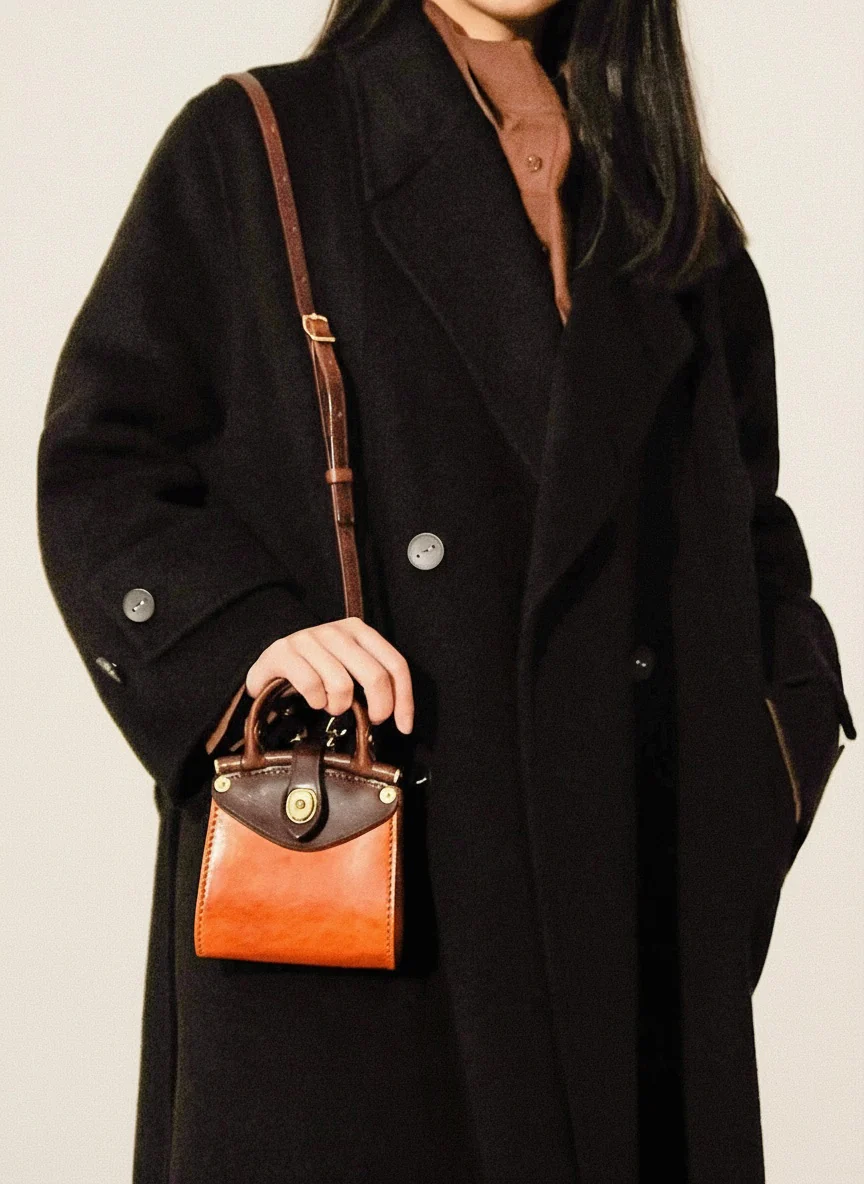 Mini Leather Top-Handle Bag - Image 10