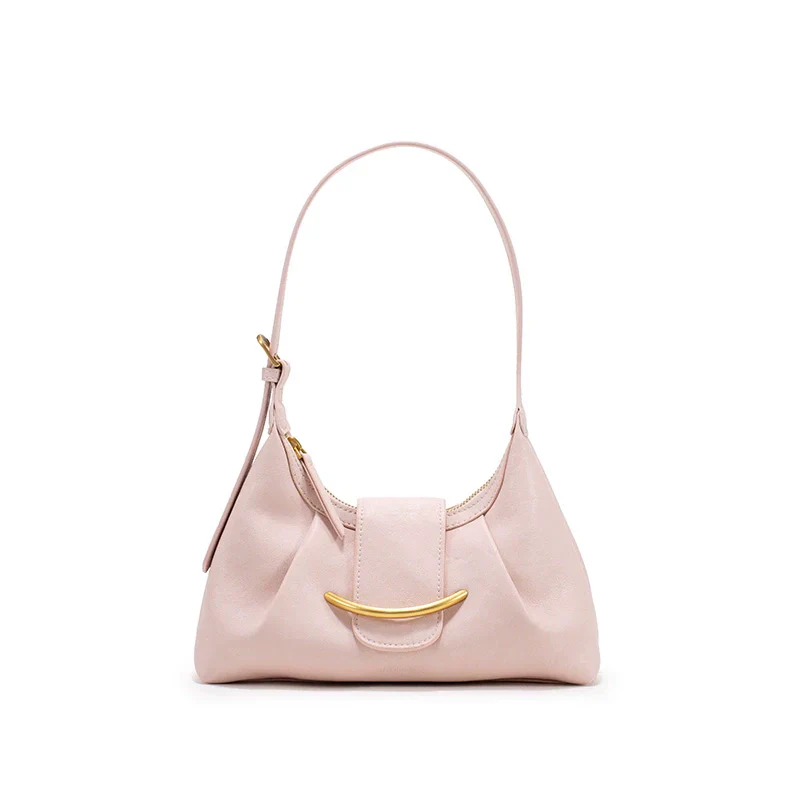 Minimal Crescent Hobo Bag - Image 3
