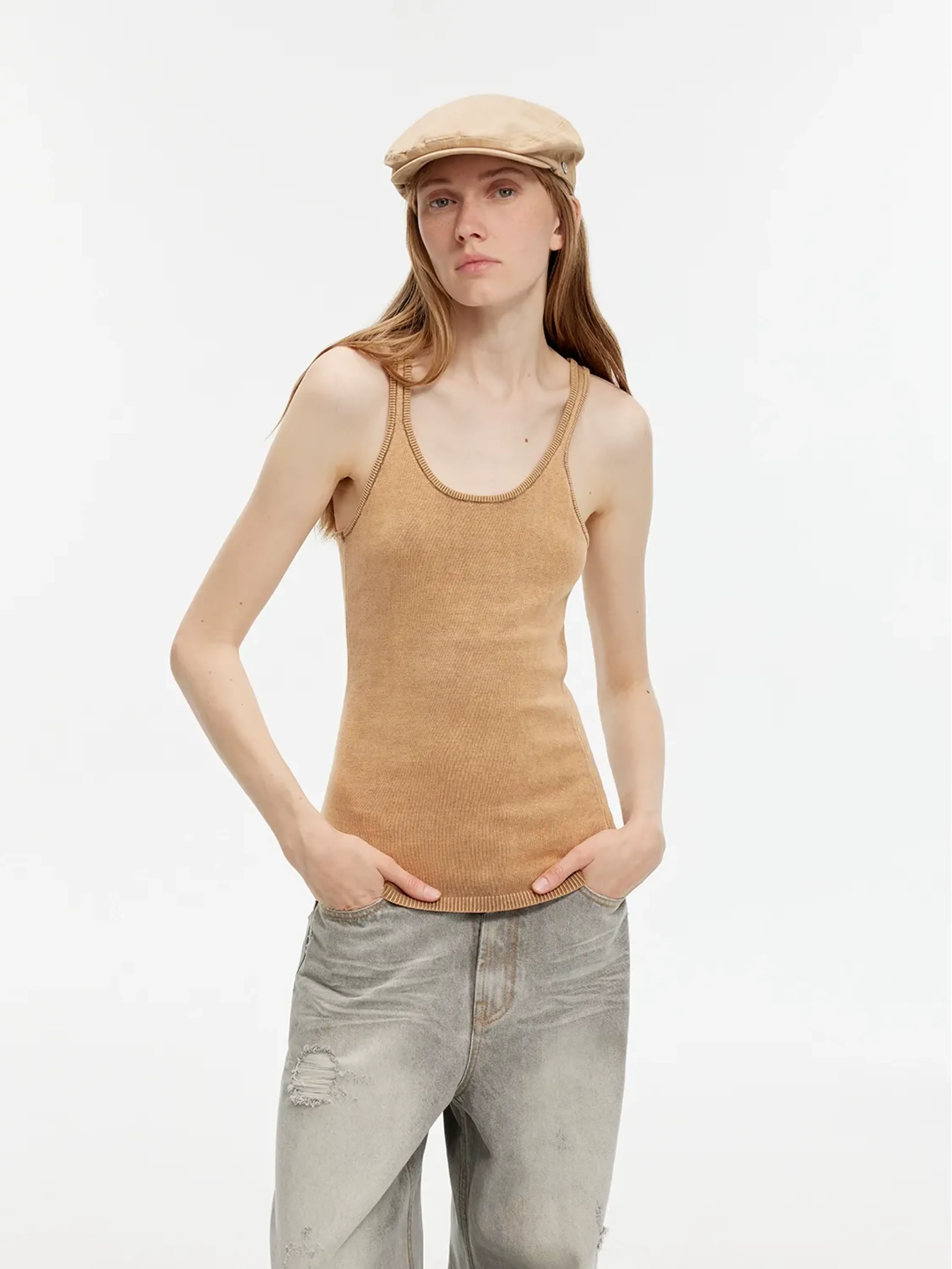 Minimal Vest Dress - Image 7