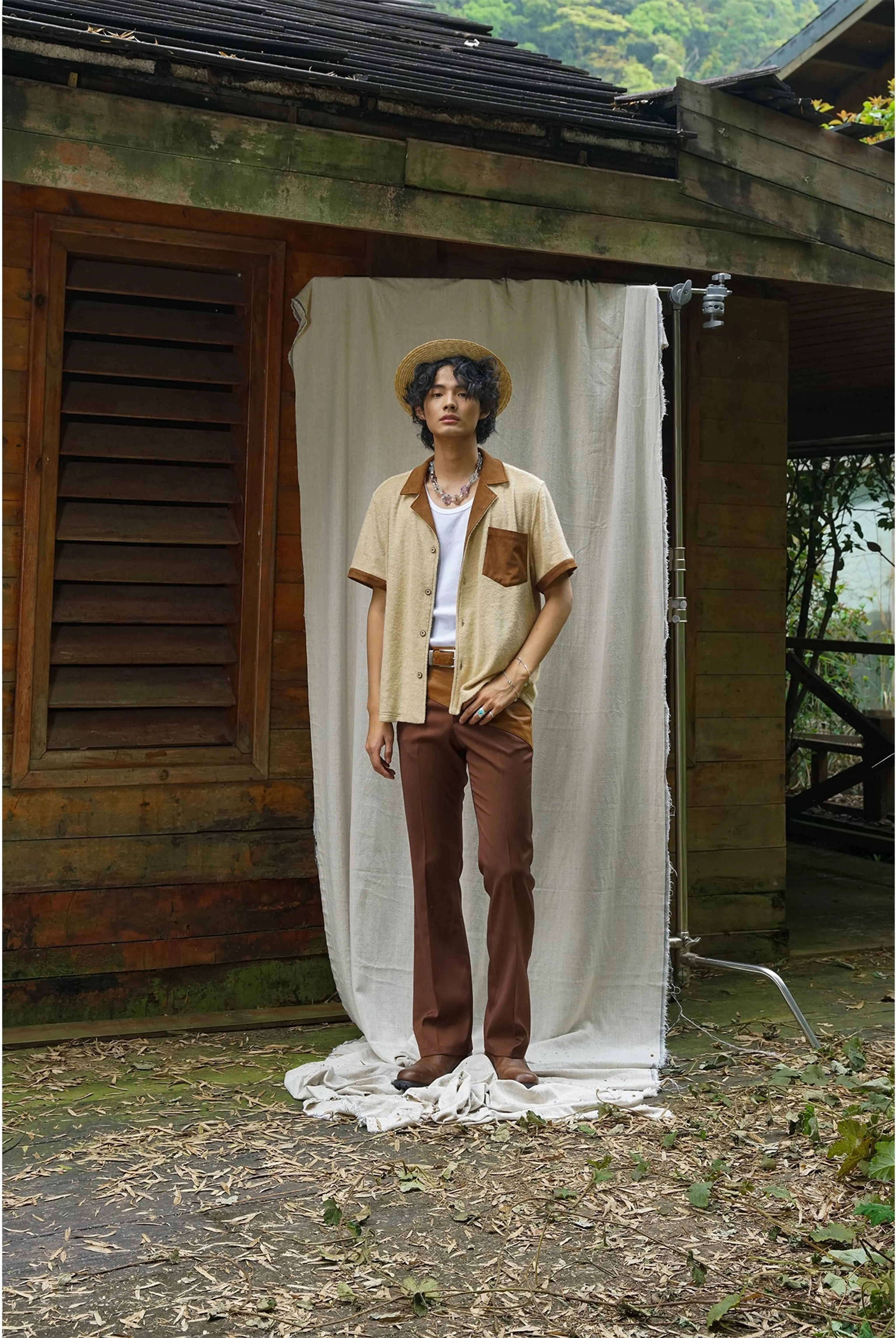 Minimalist Beige Shirt - Image 6