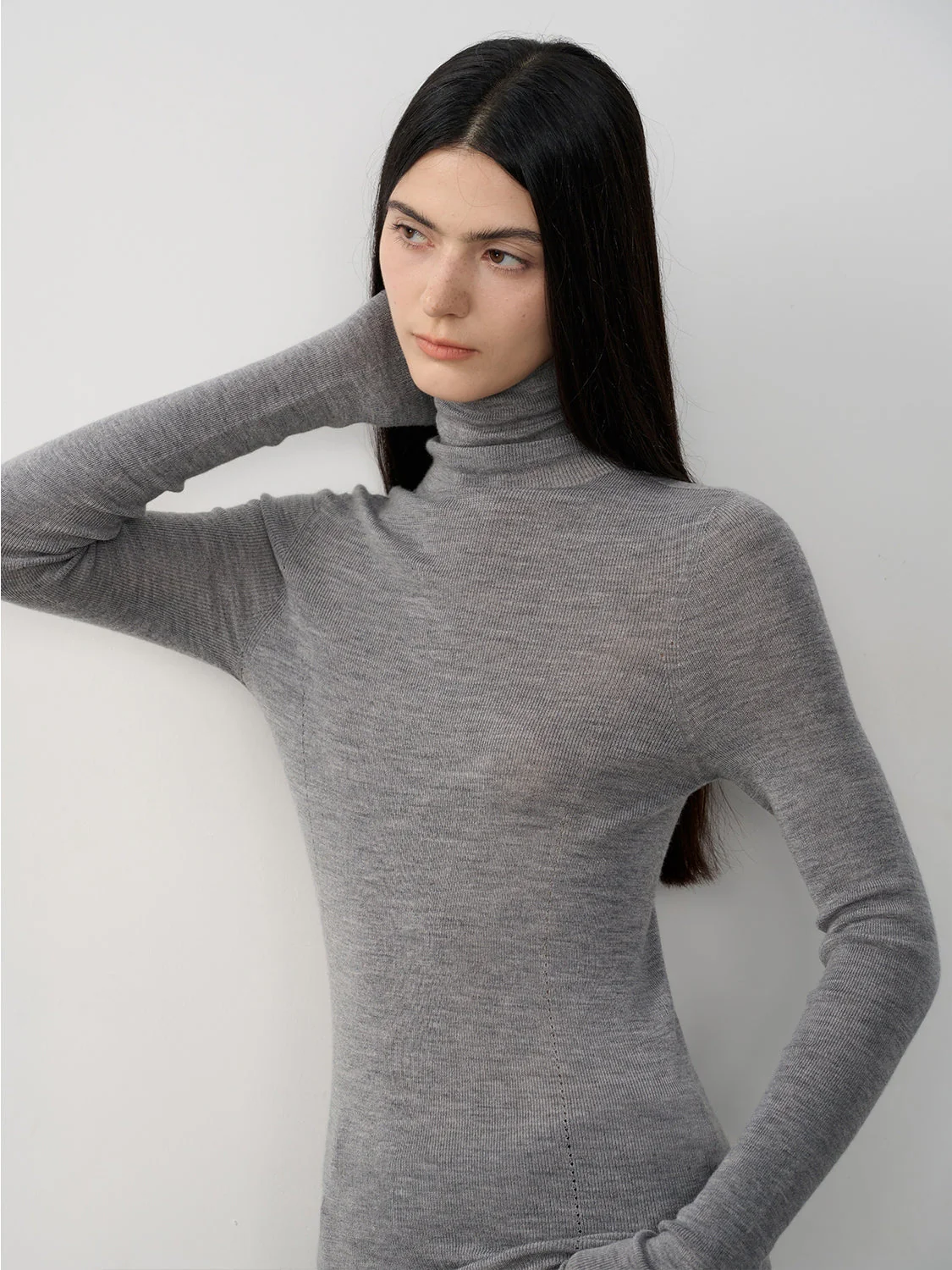 Minimalist Knit Sweater - Image 2