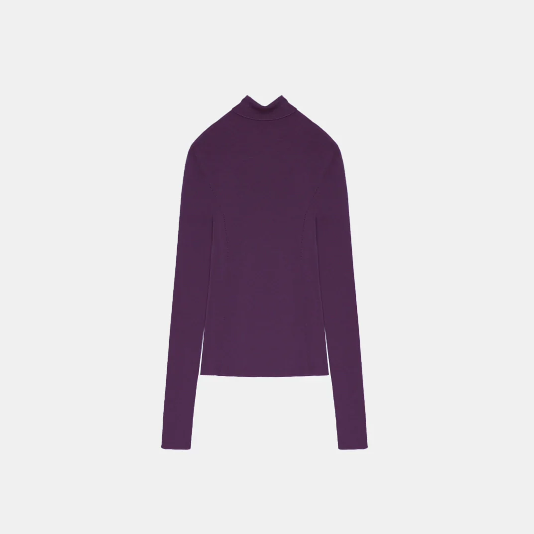 Minimalist Knit Sweater - Image 4