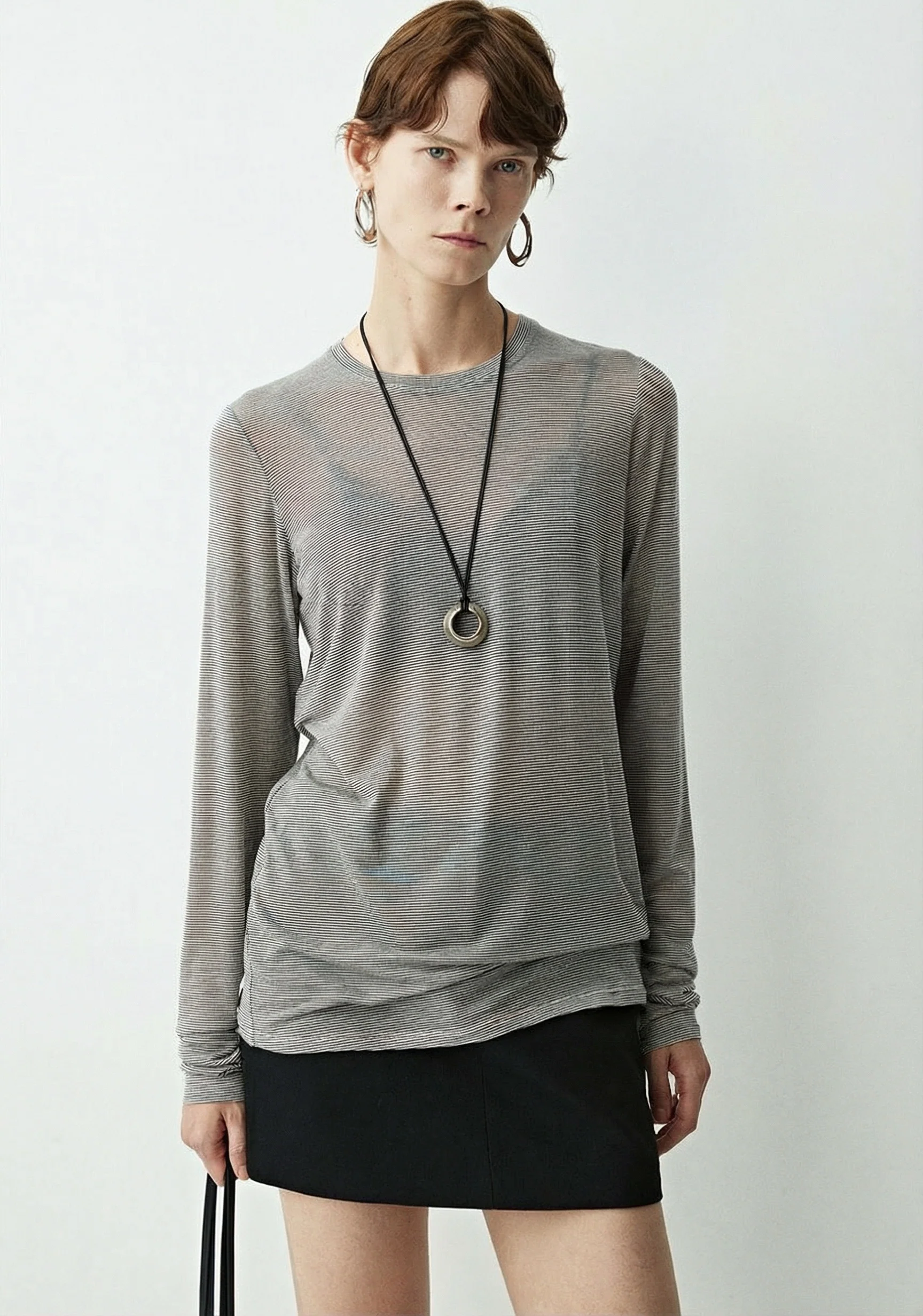 Minimalist Long-Sleeve T-Shirt