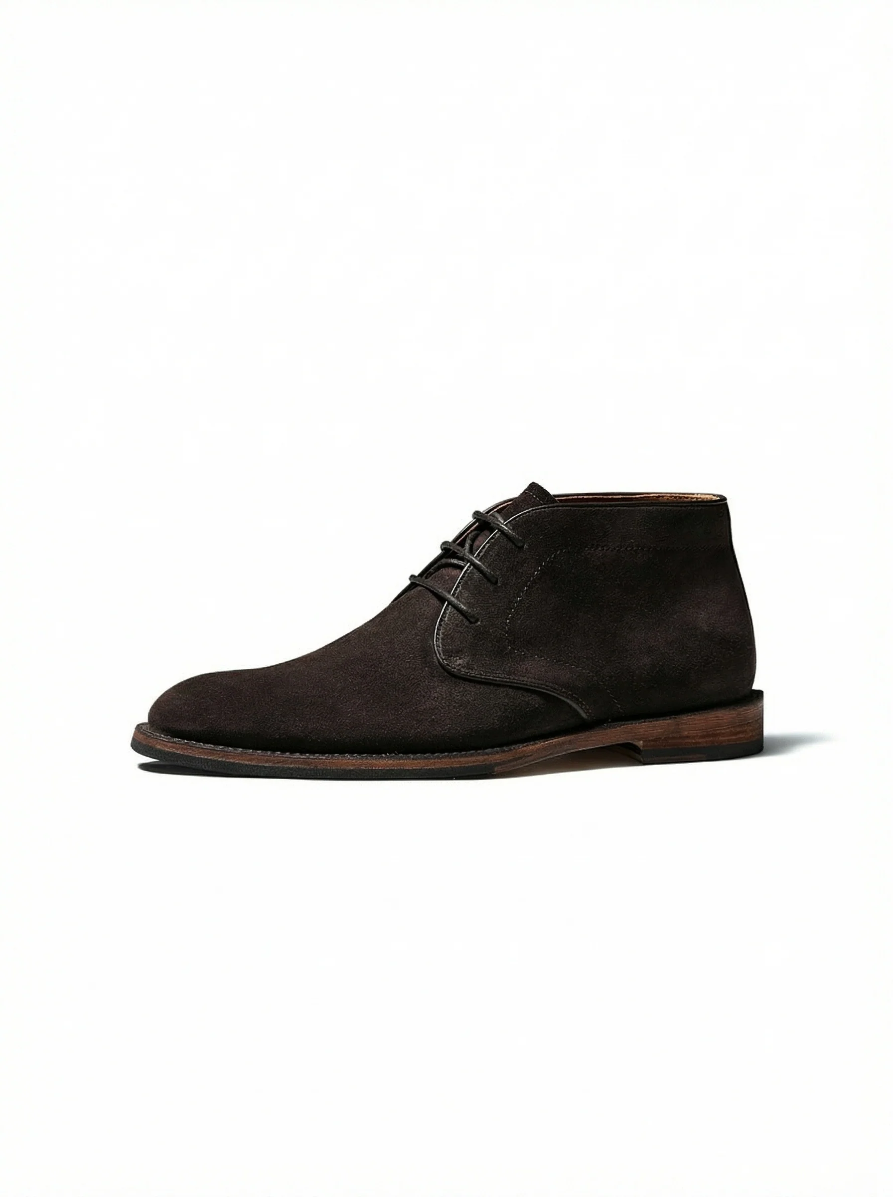 Minimalist Suede Chukka Boots - Image 9