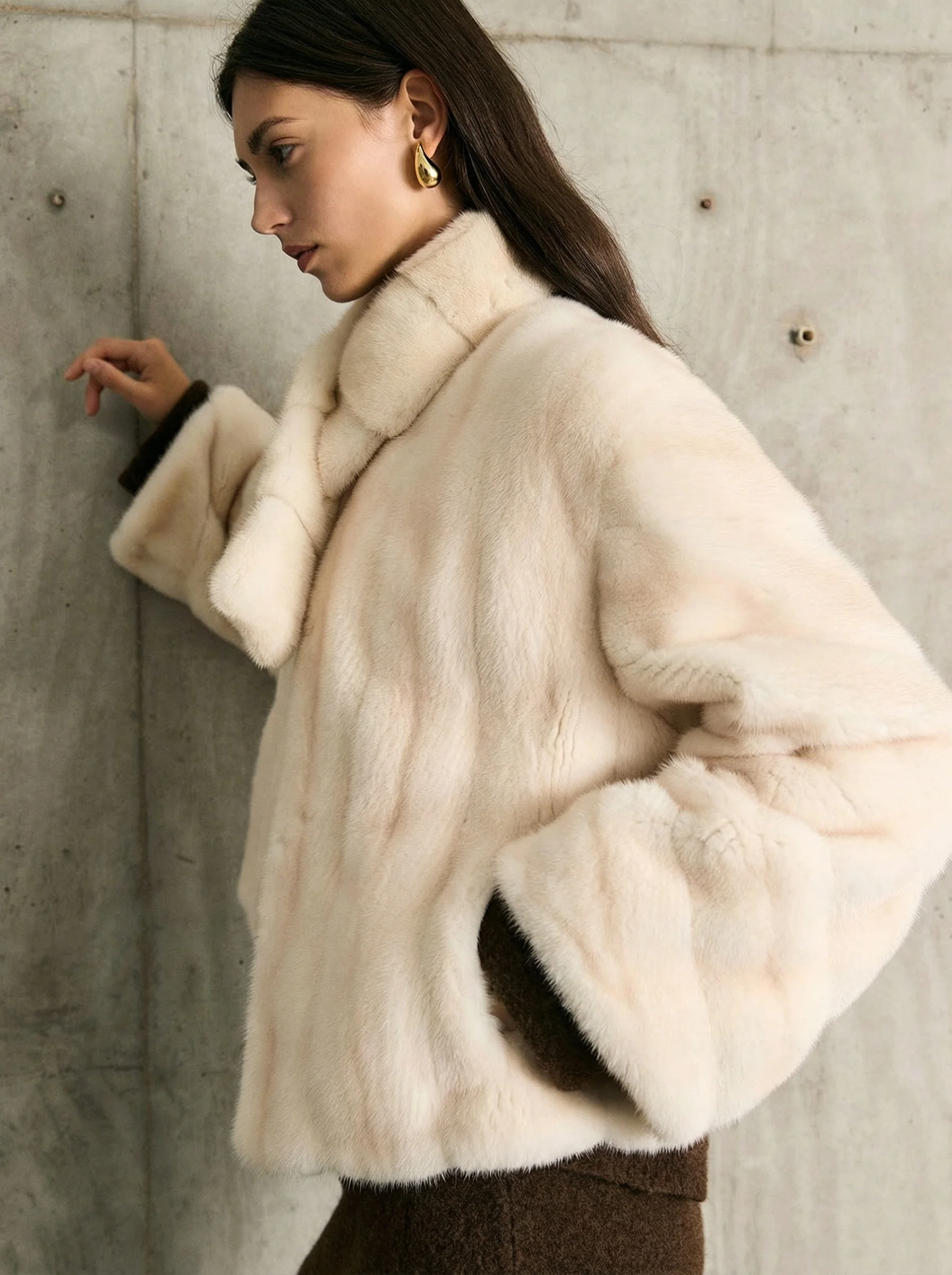 Mink Cross Scarf - Image 4