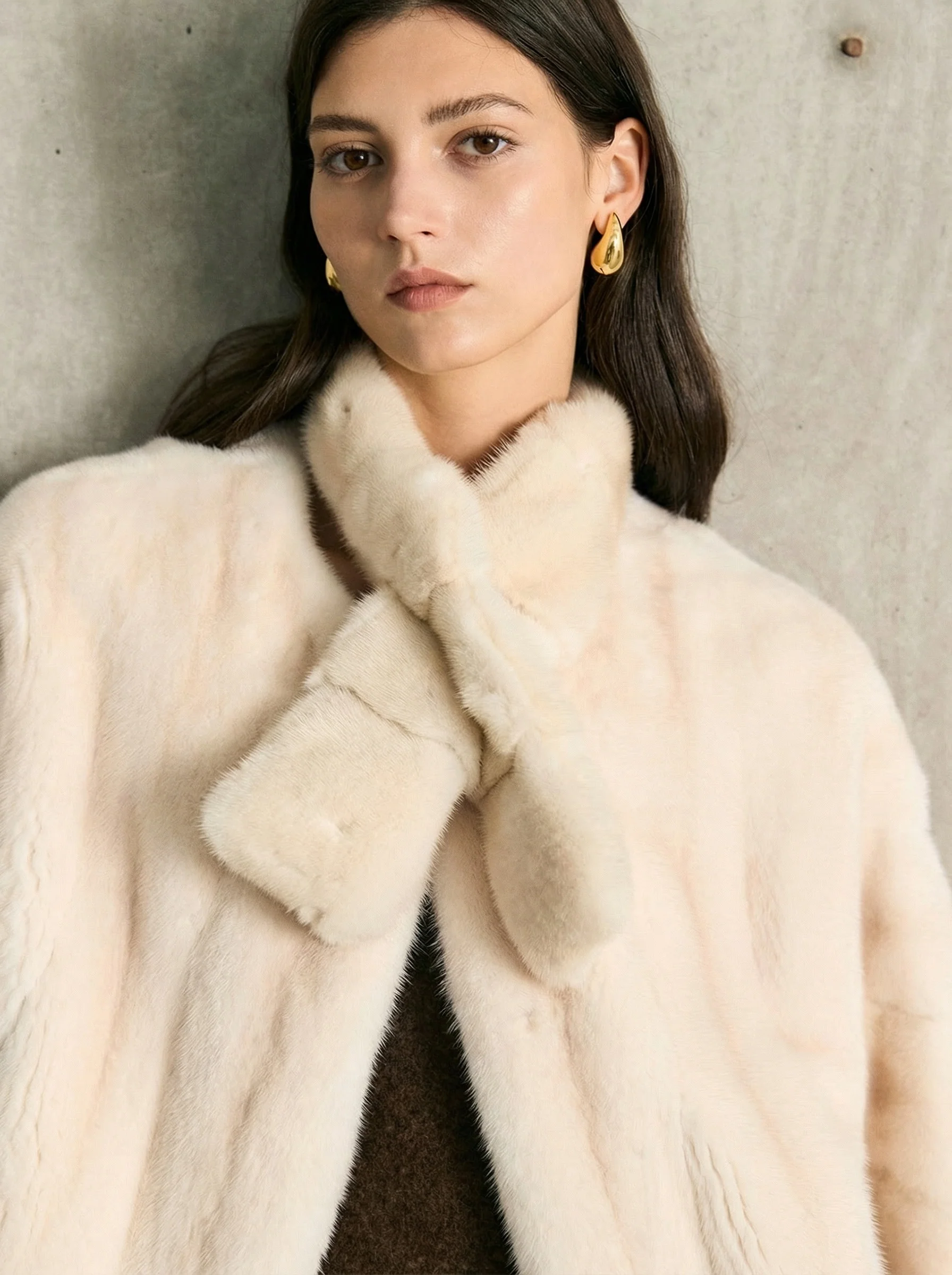Mink Cross Scarf - Image 5