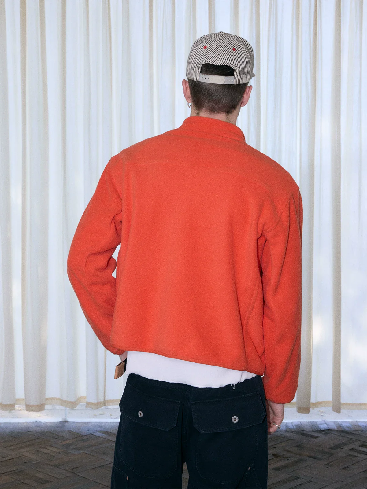 Mock Neck Fleece Zip Jacket - Image 5