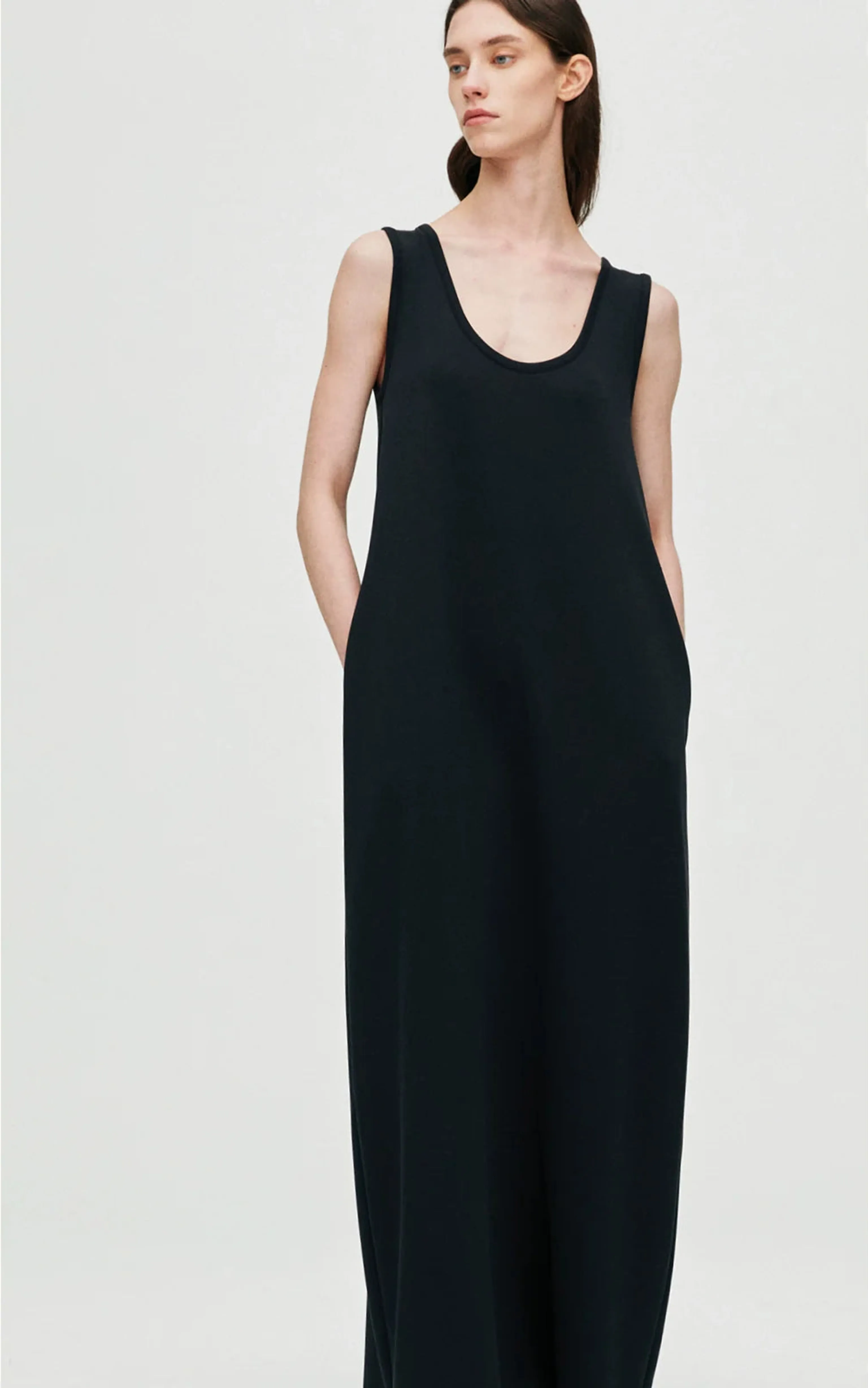 Modal U-Neck Maxi Dress - Image 8