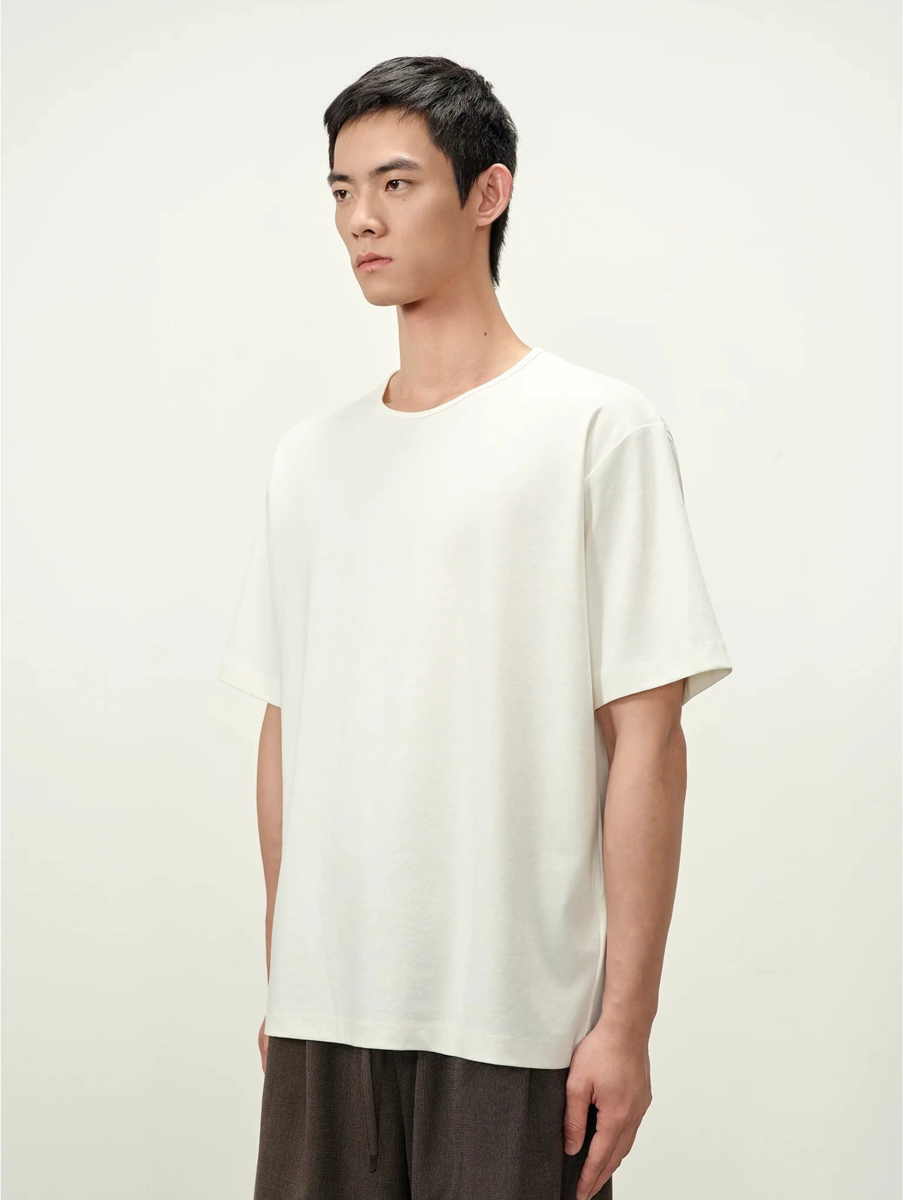 Modal Wool Roman Tee - Image 4