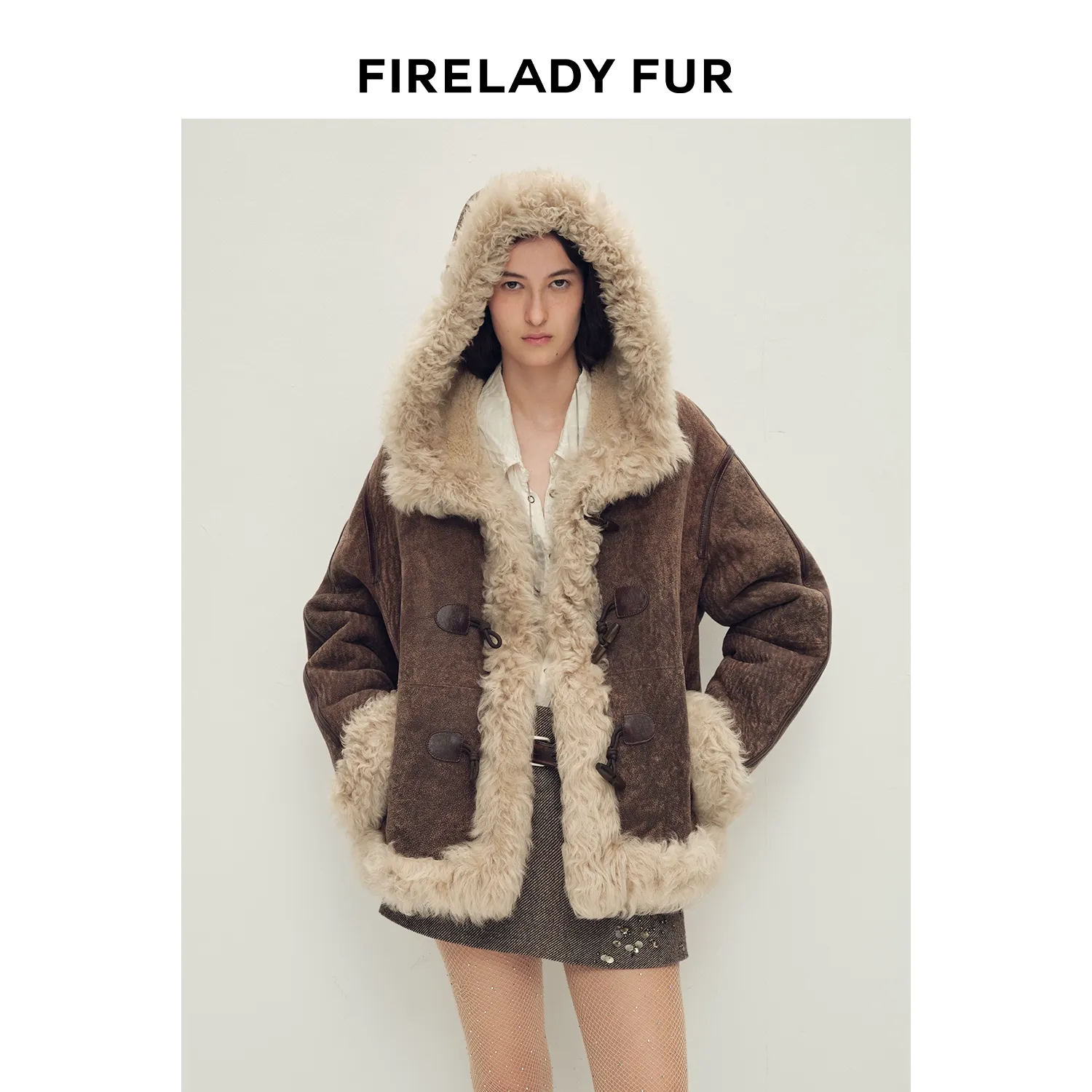 Modern Winter Fur Coat - Image 5