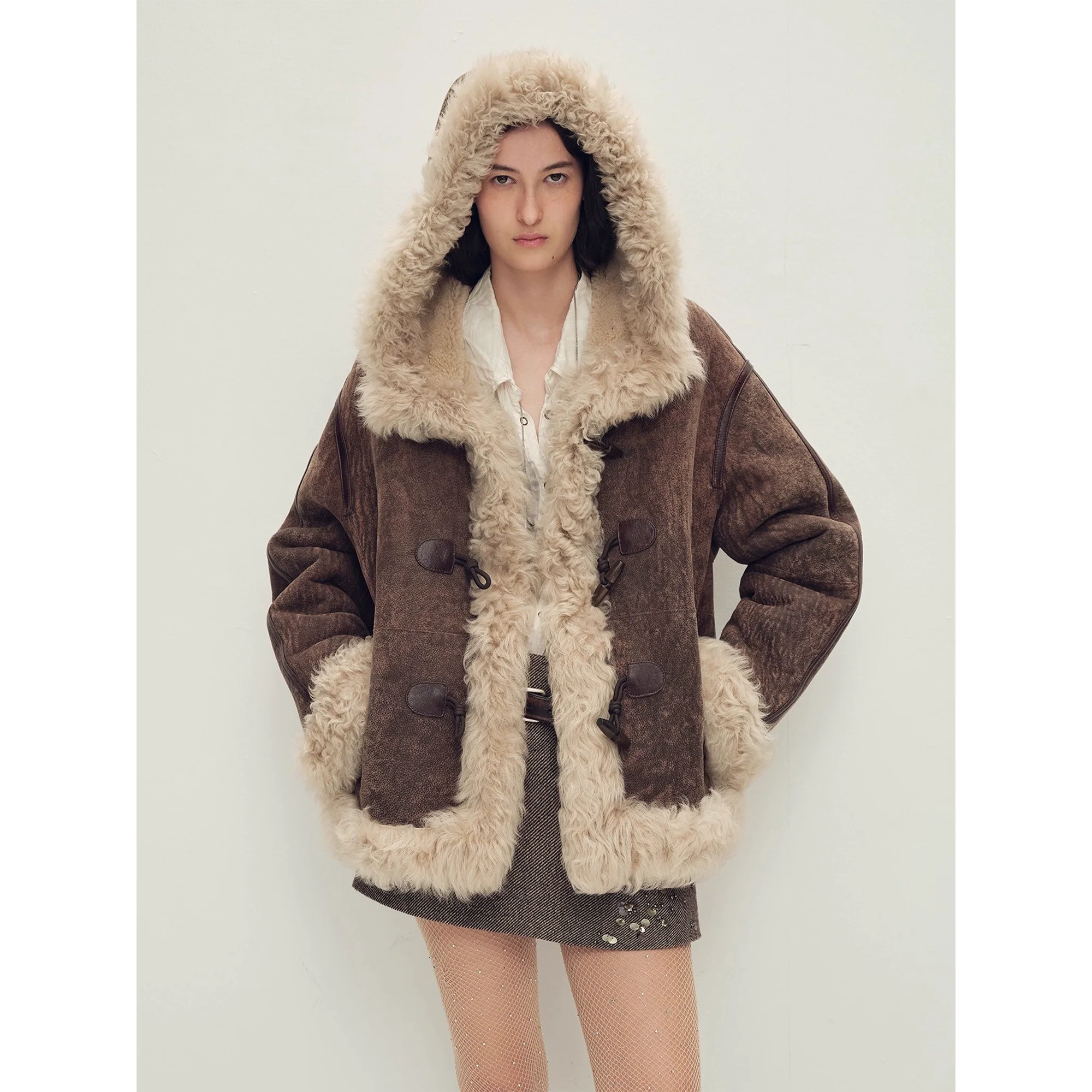 Modern Winter Fur Coat - Image 9