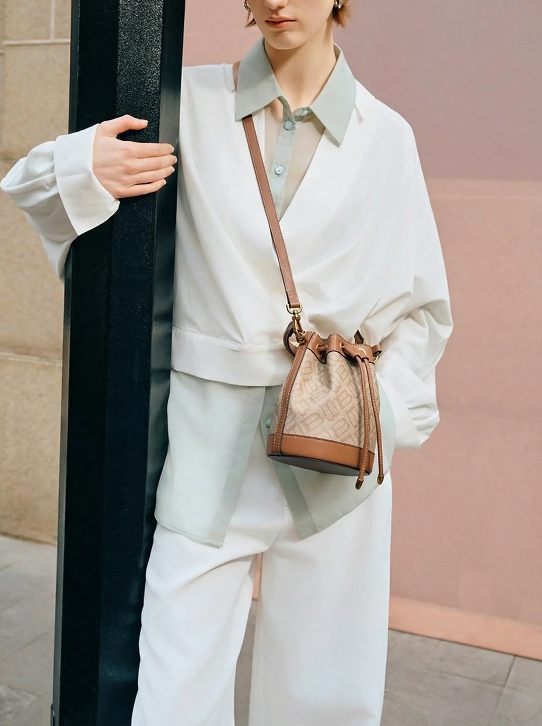 Monogram Bucket Bag