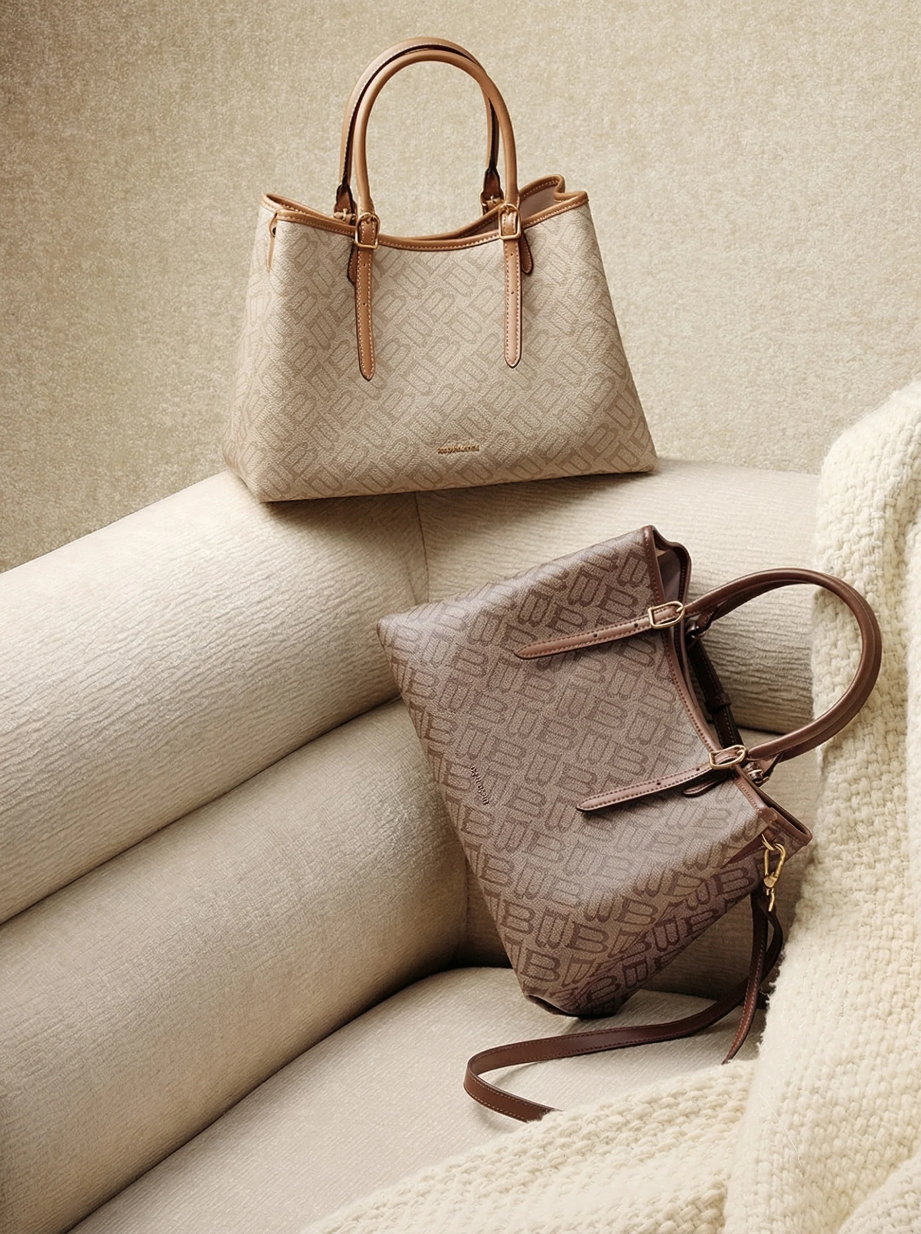 Monogram Canvas Tote