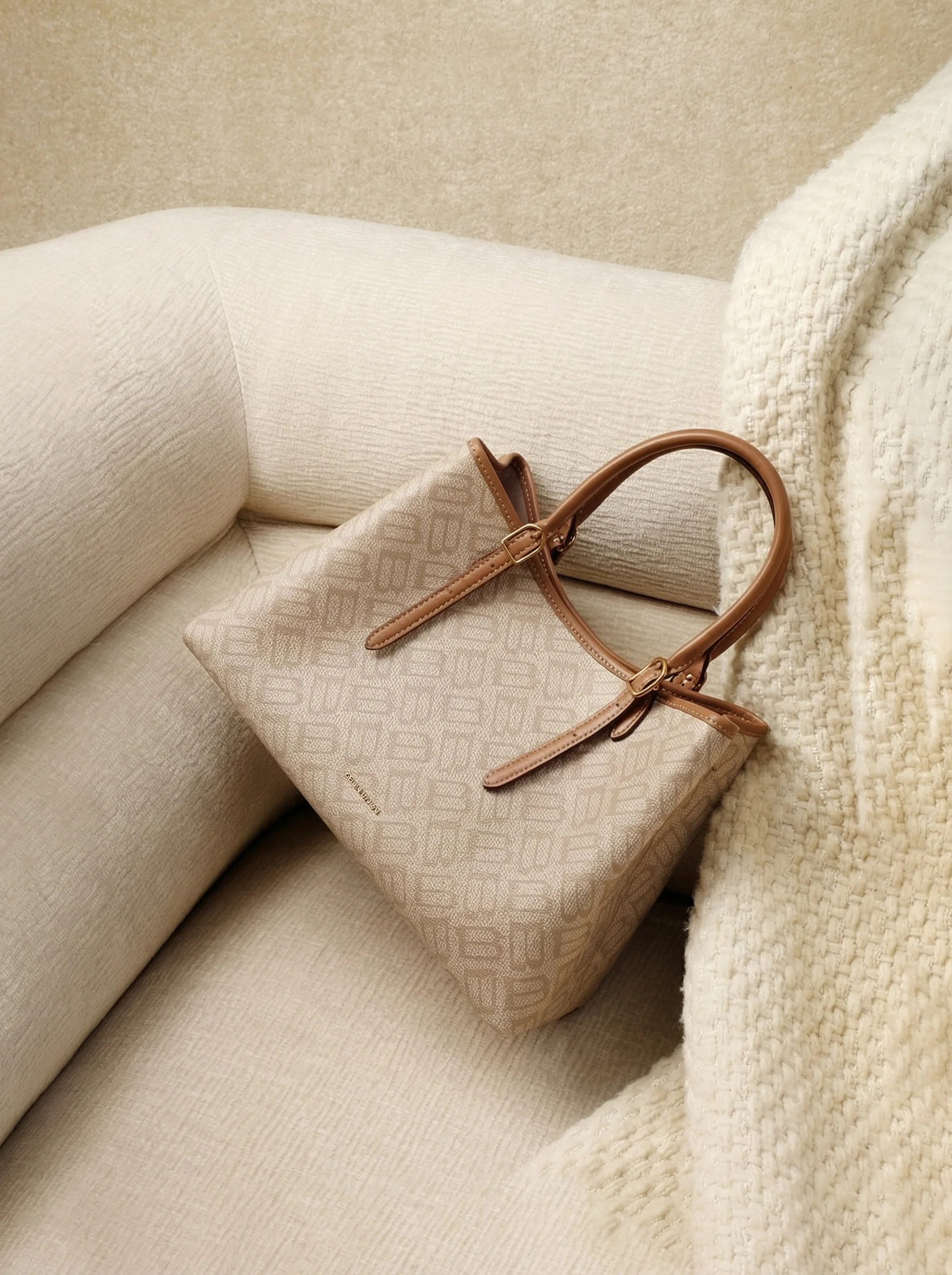 Monogram Canvas Tote - Image 9