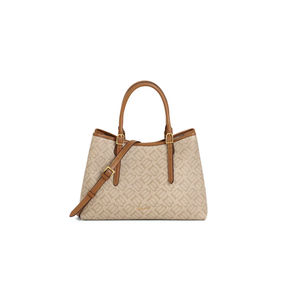 Monogram Shoulder Tote - Image 3