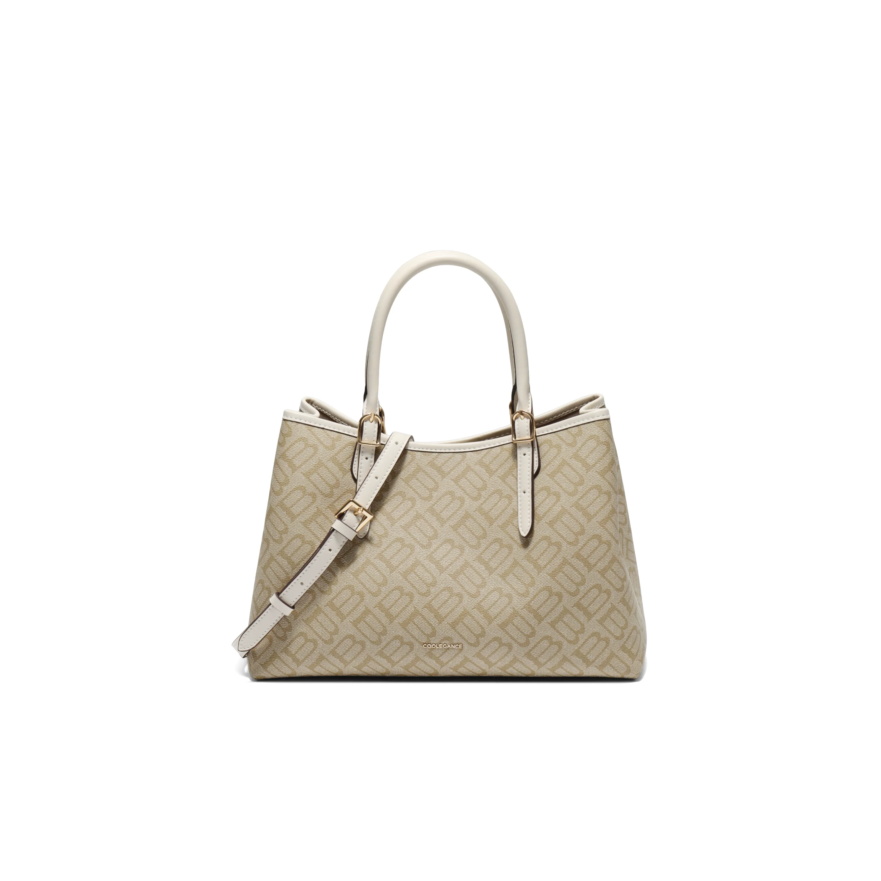 Monogram Shoulder Tote - Image 4