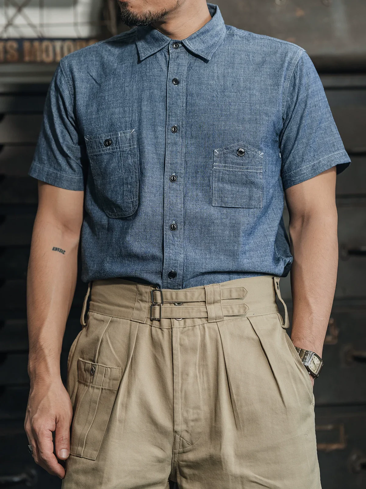 Mountain Chambray Work Shirt