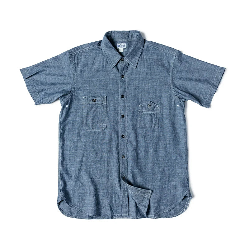 Mountain Chambray Work Shirt - Image 5
