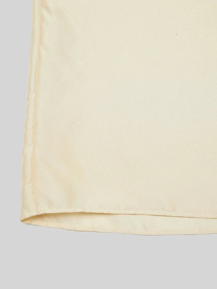 Mulberry Silk Draped Front Blouse - Image 4