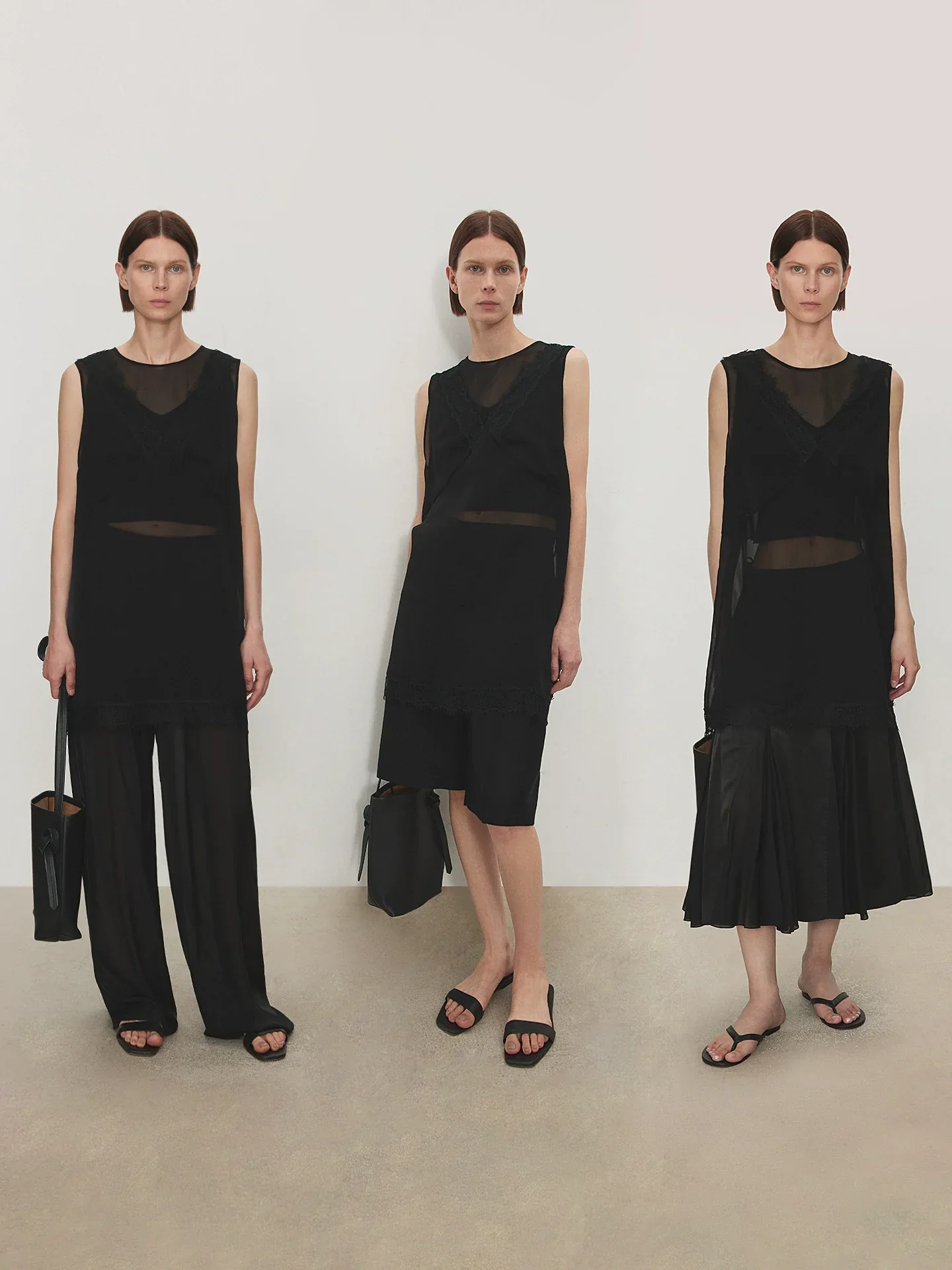 Mulberry Silk Organza Lace Tunic - Image 3