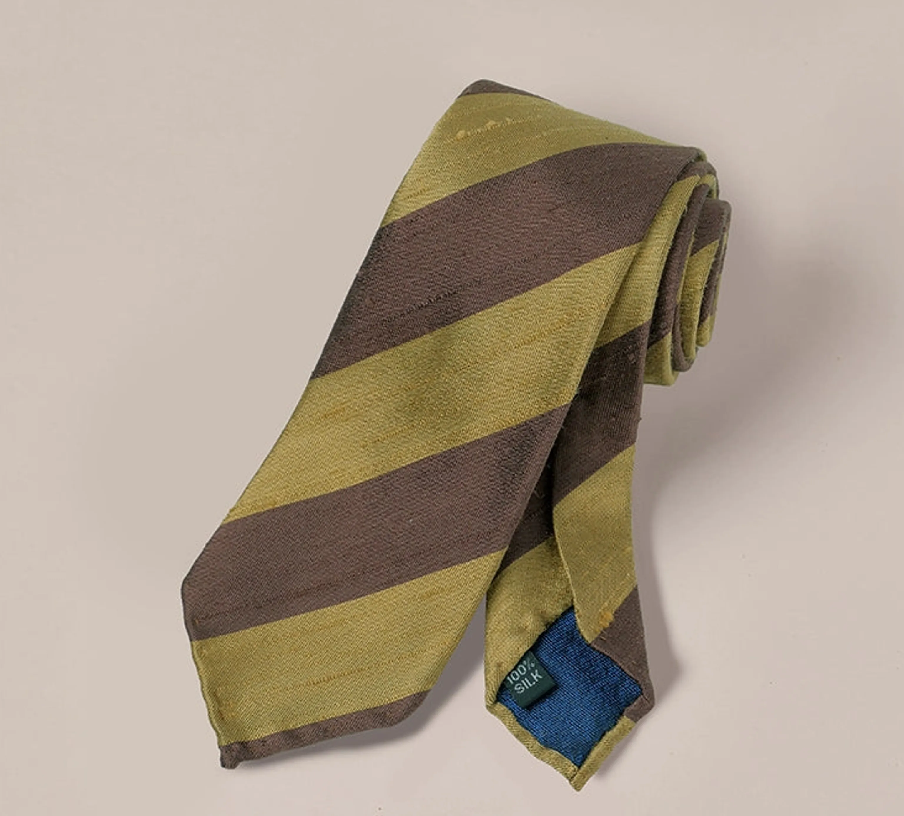 Mulberry Silk Striped Tie - Image 6