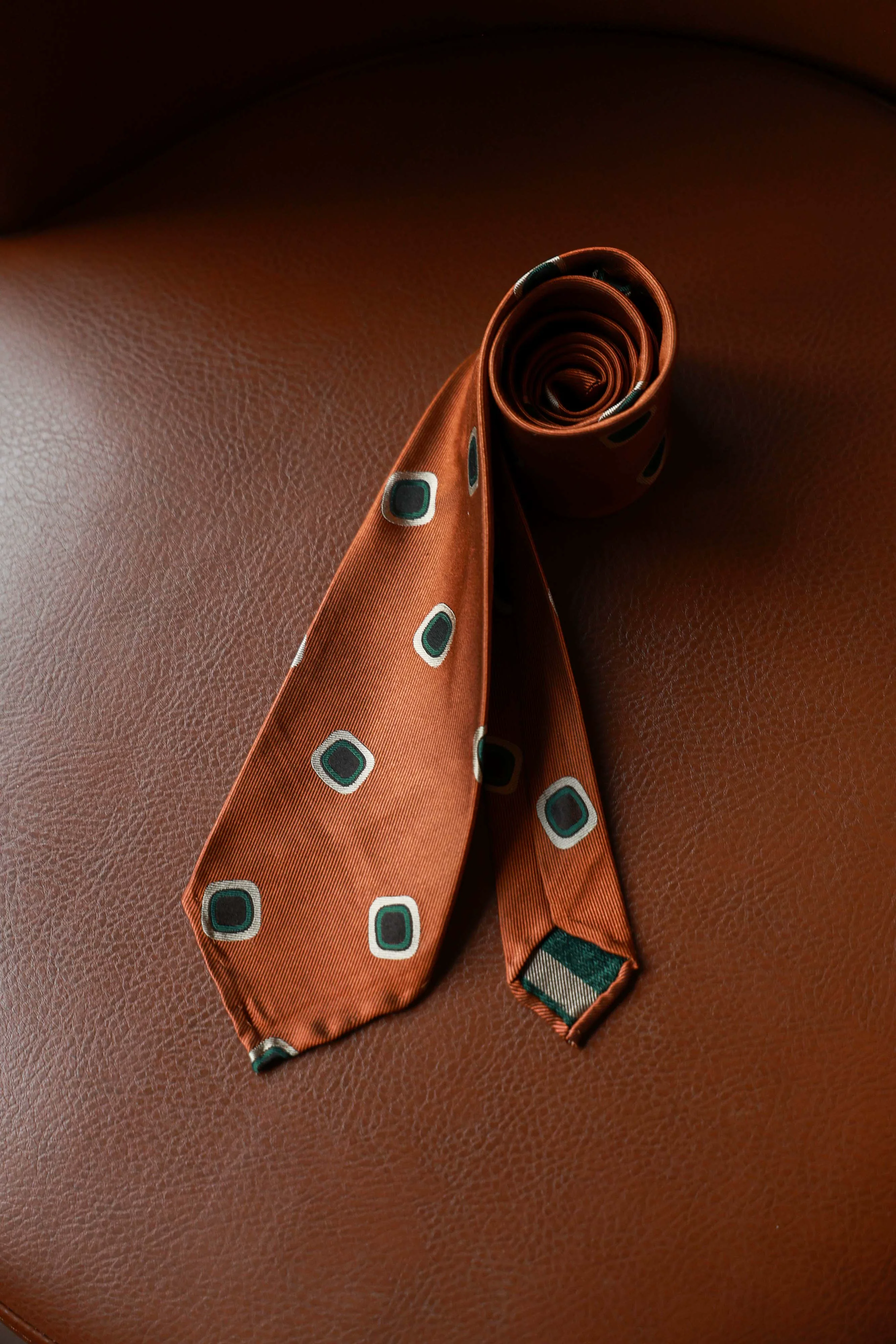 Mulberry Silk Tipsy 3-Fold Tie - Image 7