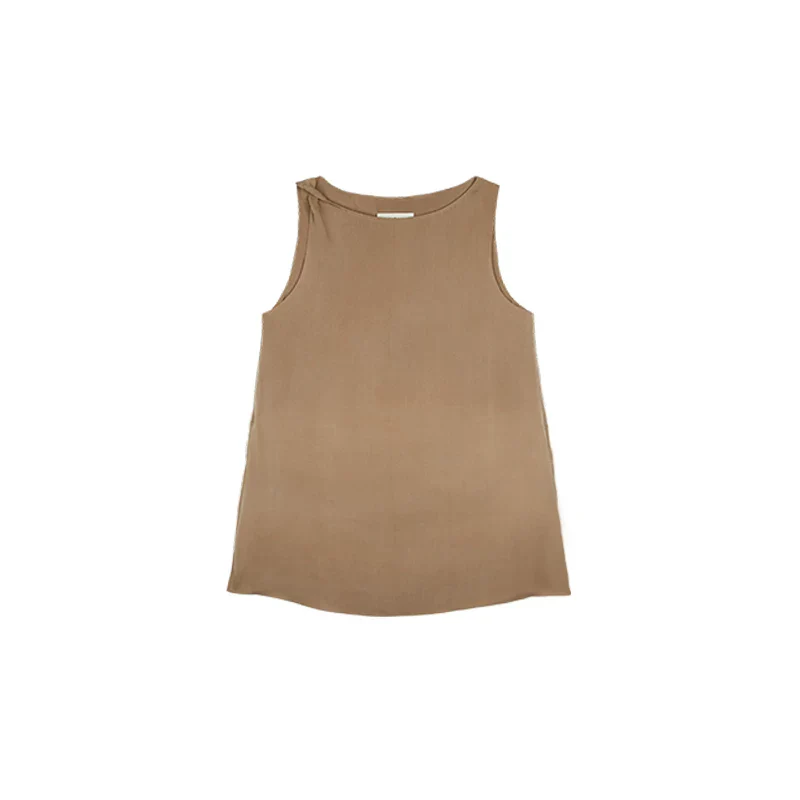 Mulberry Silk Twist-Shoulder Midi Dress - Image 6