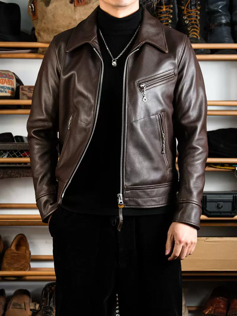 Mulholland Goatskin Moto Jacket