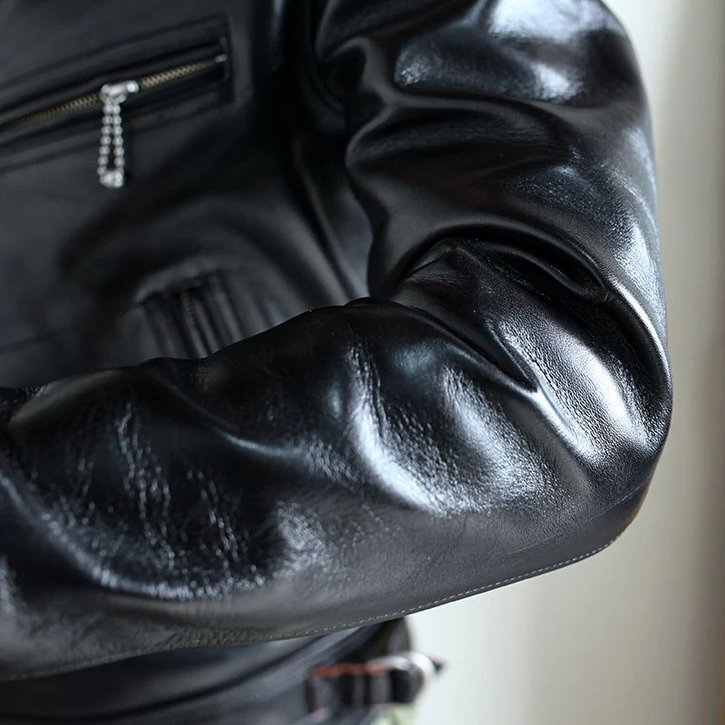 Mulholland Horsehide Moto Jacket - Image 5