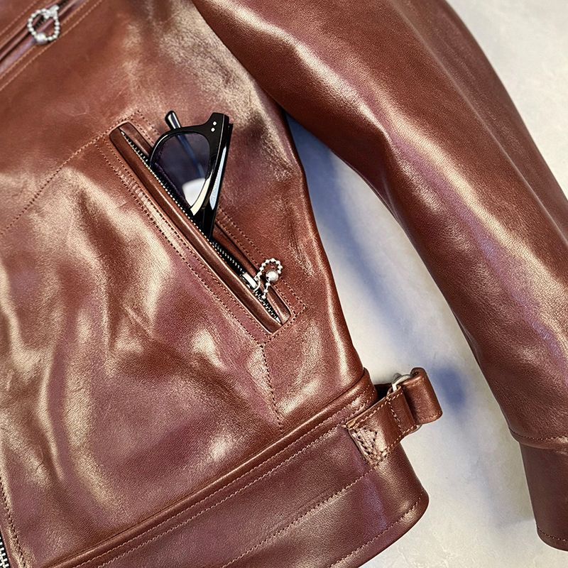Mulholland Horsehide Moto Jacket - Image 6